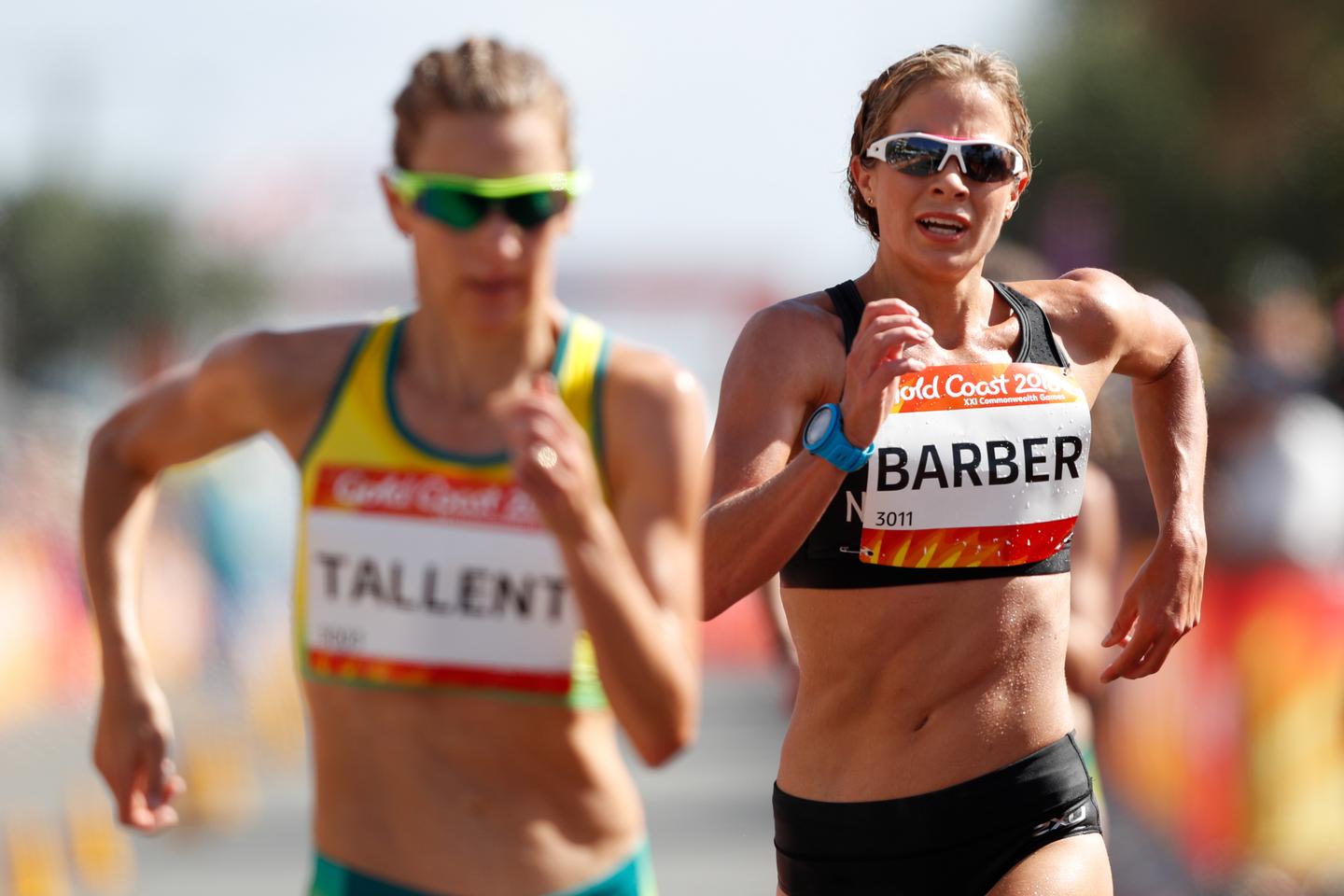 Silver medal for walker Barber