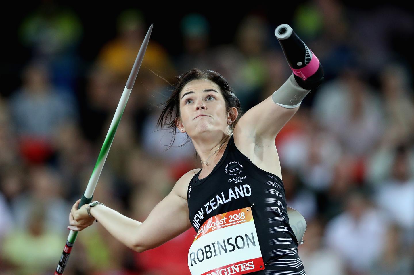 Robinson goes so close to gold