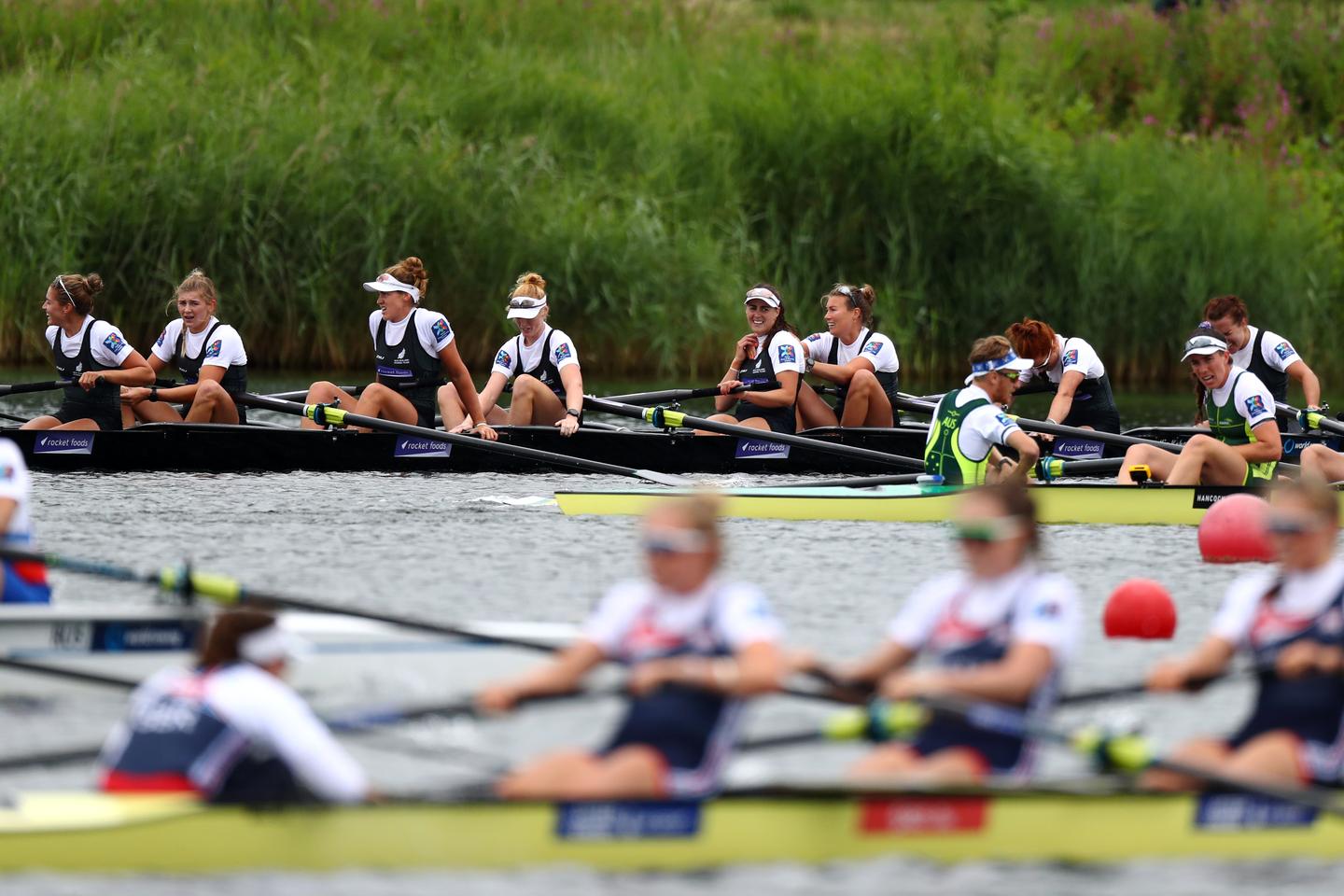 Kelsey Bevan and the women's eight to give their all at Rowing World Champs