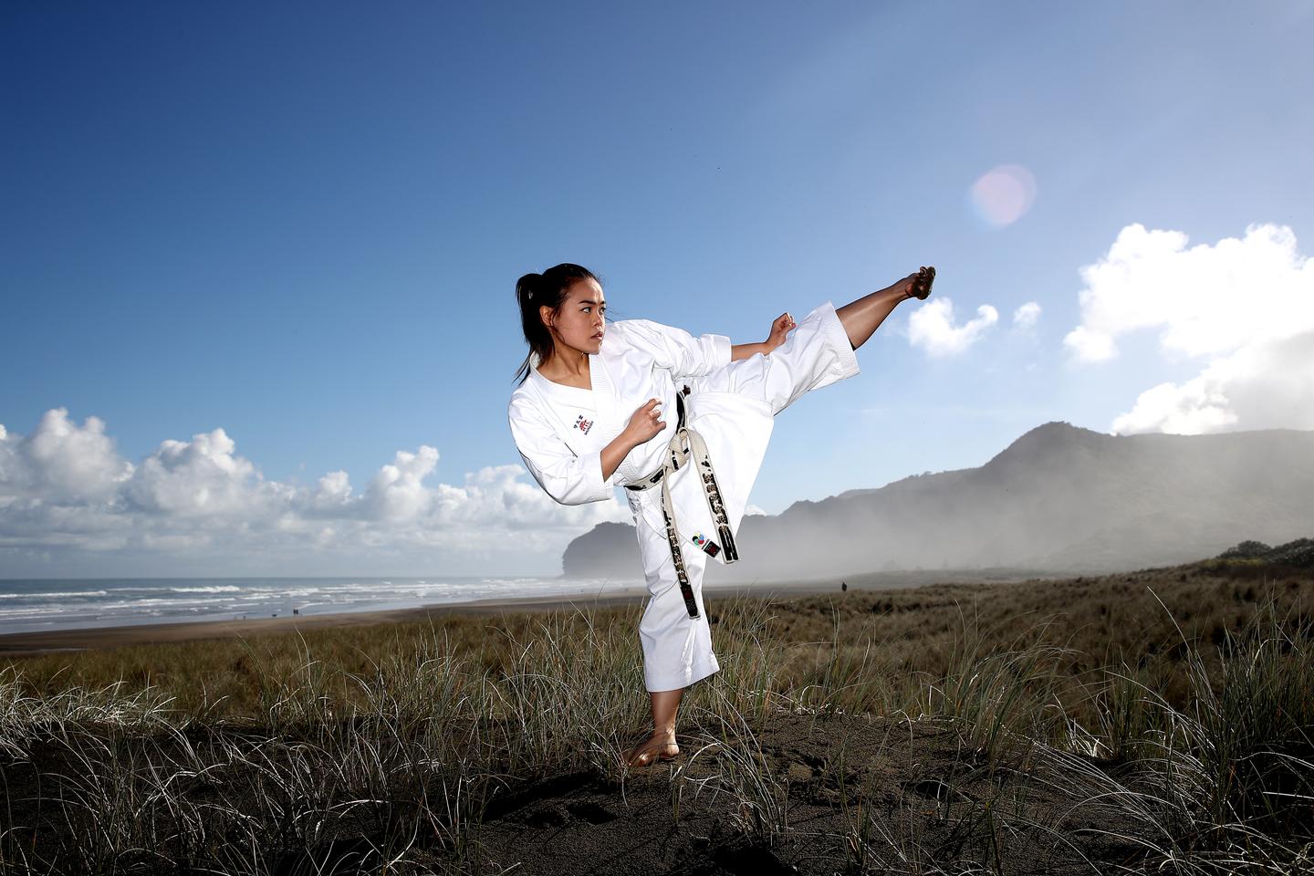 Andrea Anacan to be first New Zealander in the OIympic Dojo
