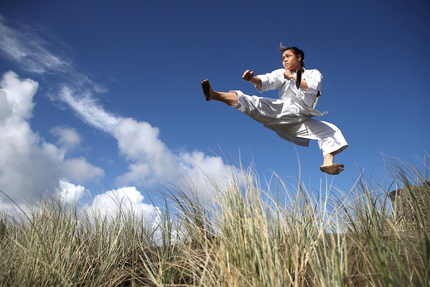 World Beach Games perfect Olympic test for karate athletes