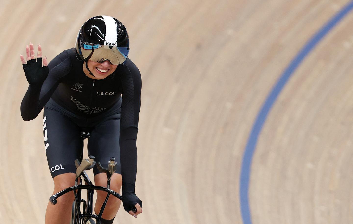 Cyclists still lighting up velodrome