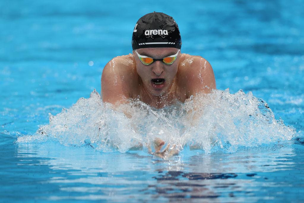Clareburt makes second swim final
