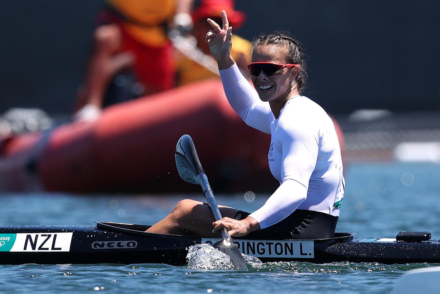 Carrington wins her fifth Olympic gold