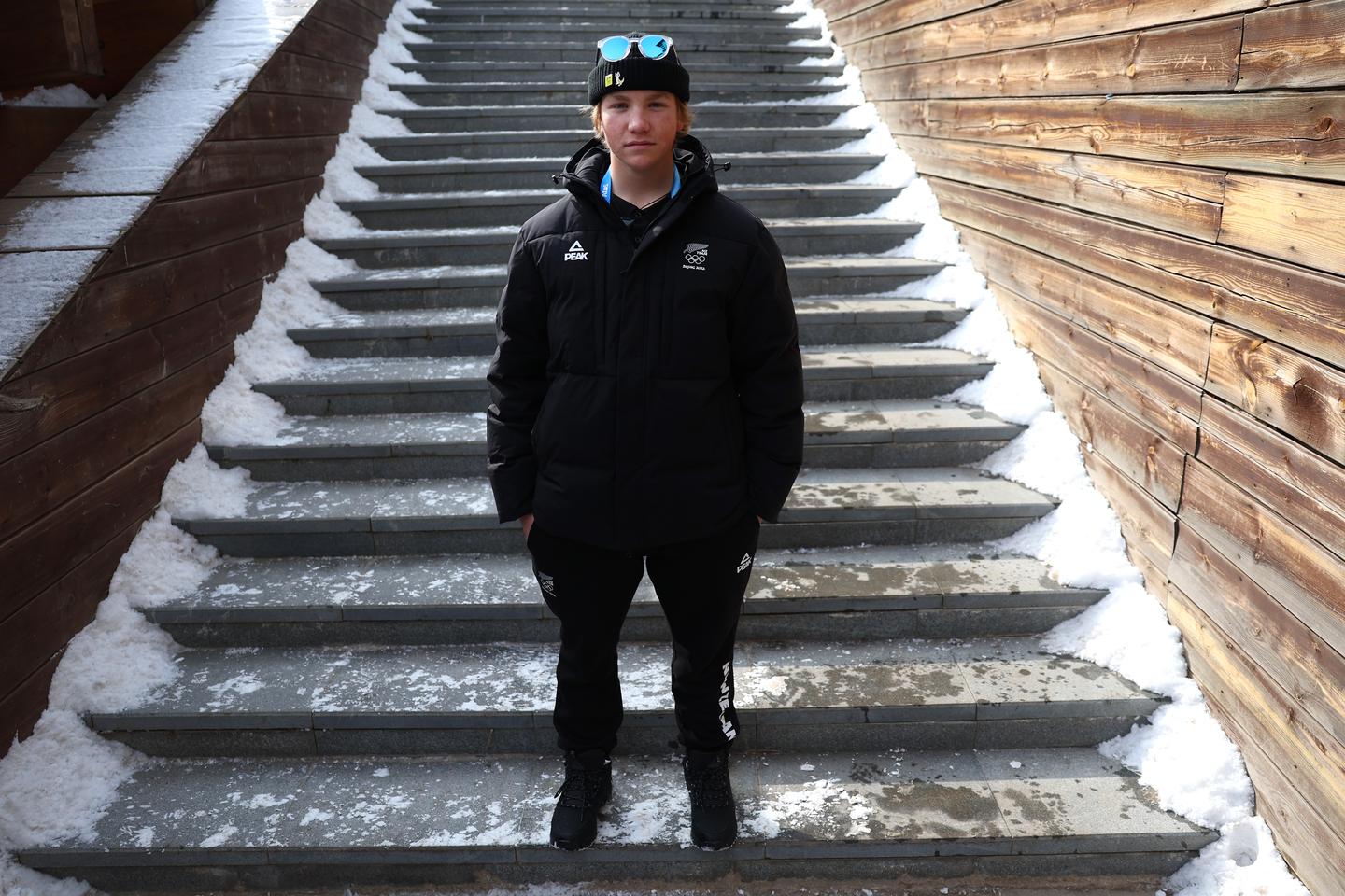 New Zealand’s Gustav Legnavsky prepares for Winter Olympic debut at just 16-years-old