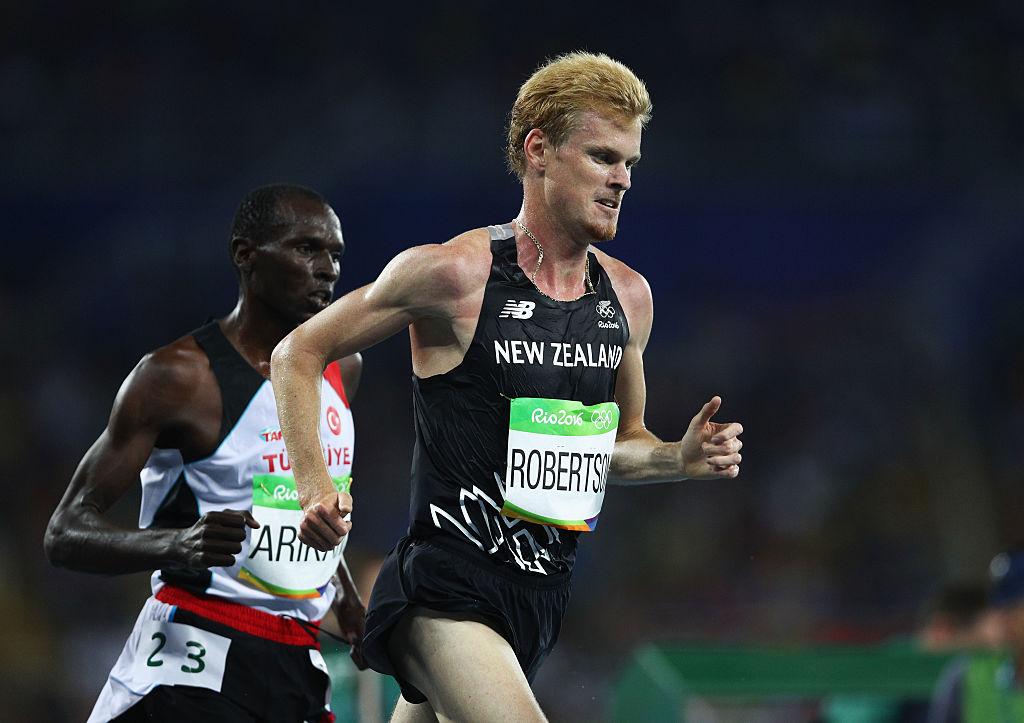 National record for Robertson