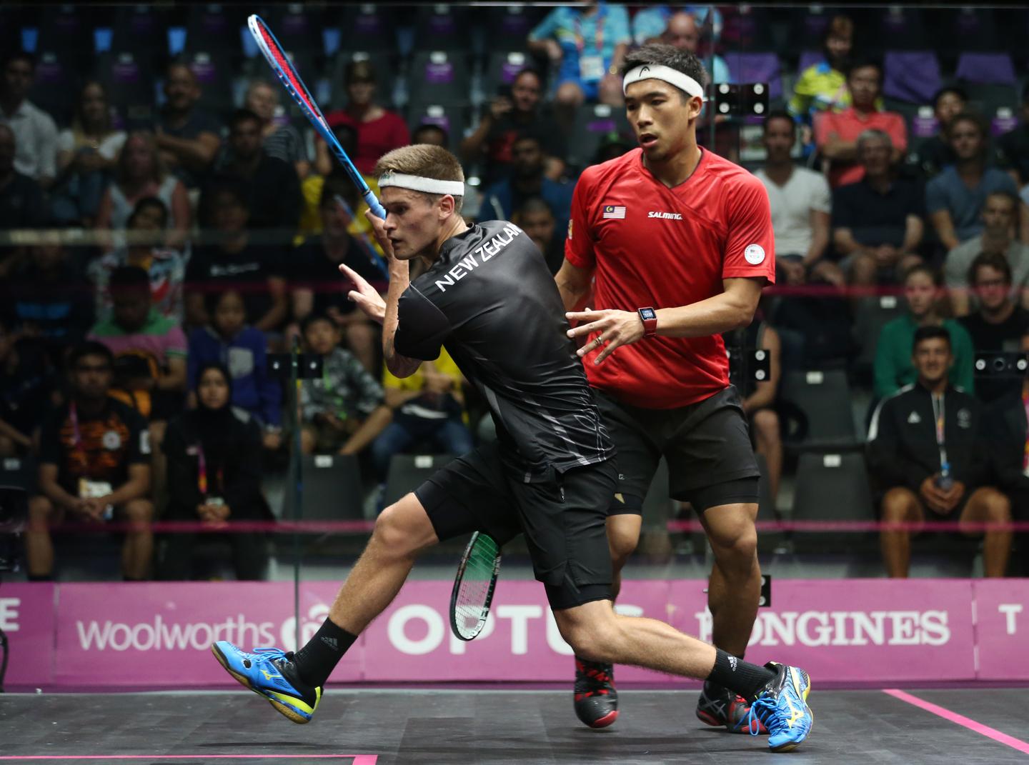 Solid start for squash players