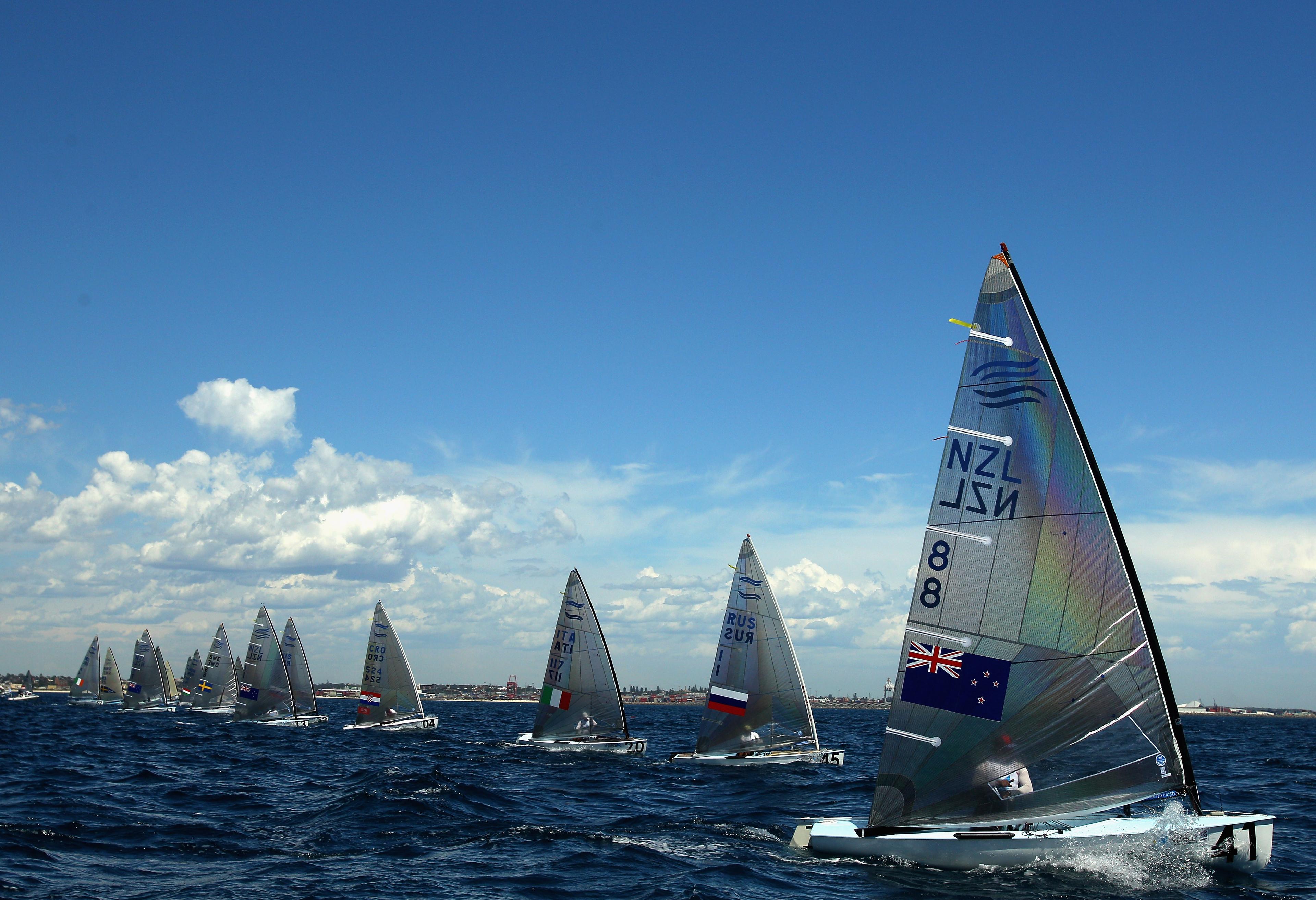 Successful penultimate day for NZL sailors Finn and 470 