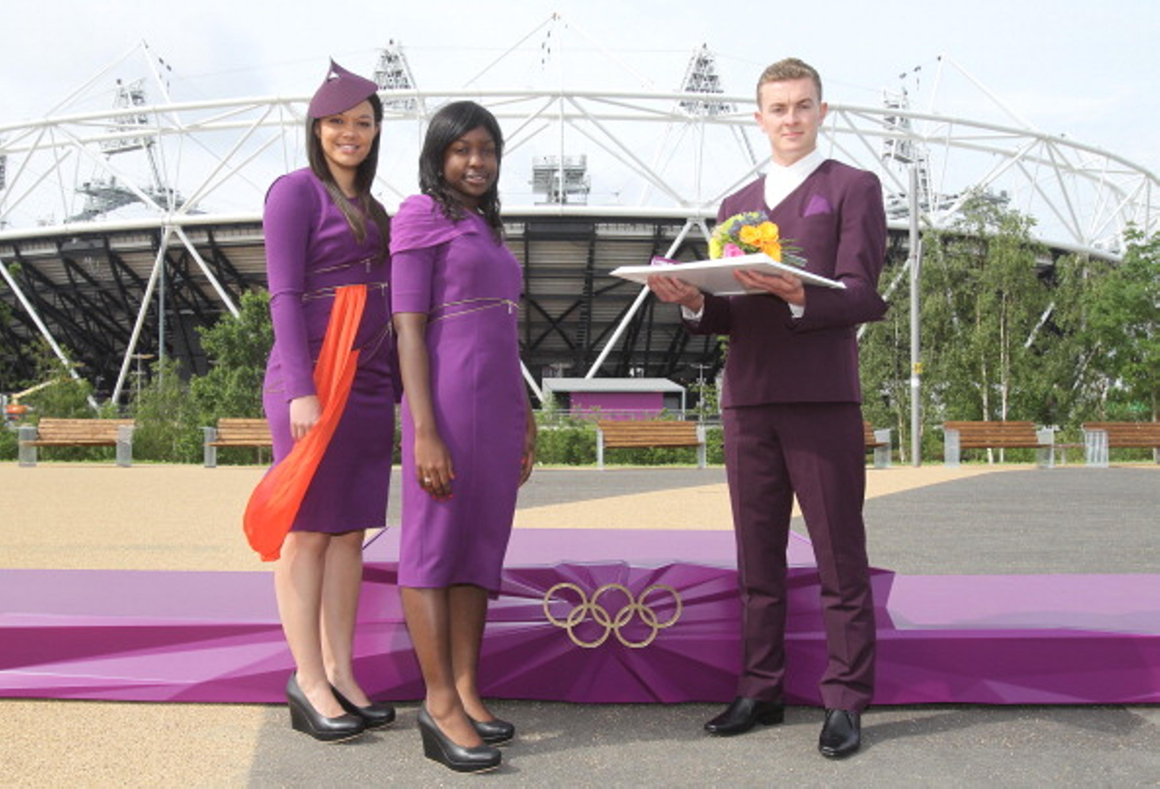 London 2012 Victory Ceremony podiums revealed