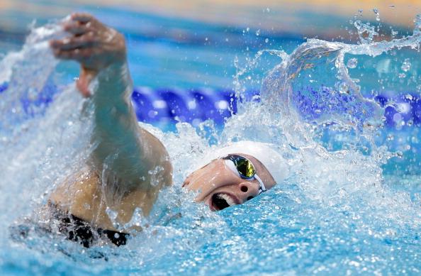 Another record swim by Boyle