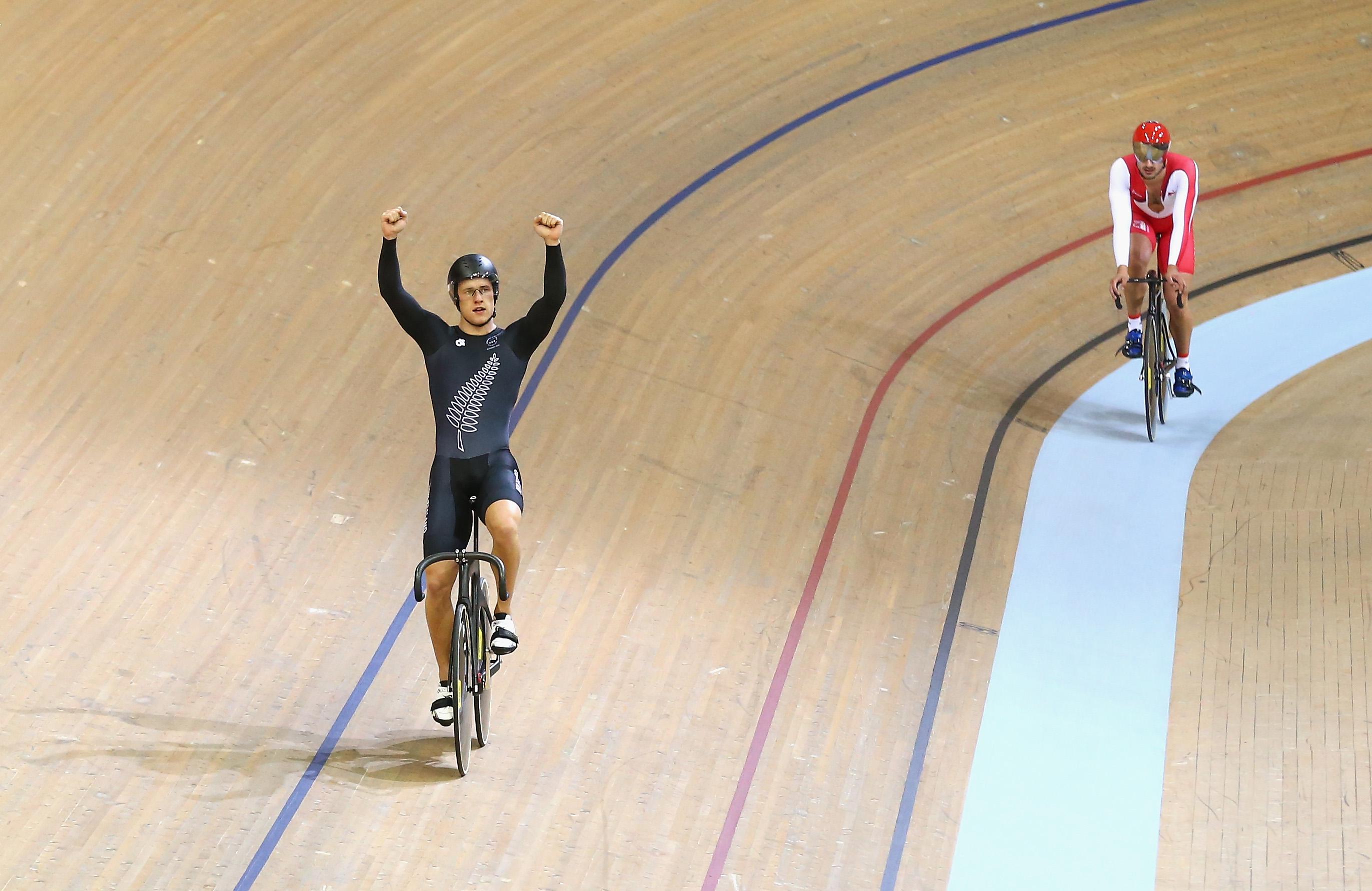 Gold for sprint cyclists