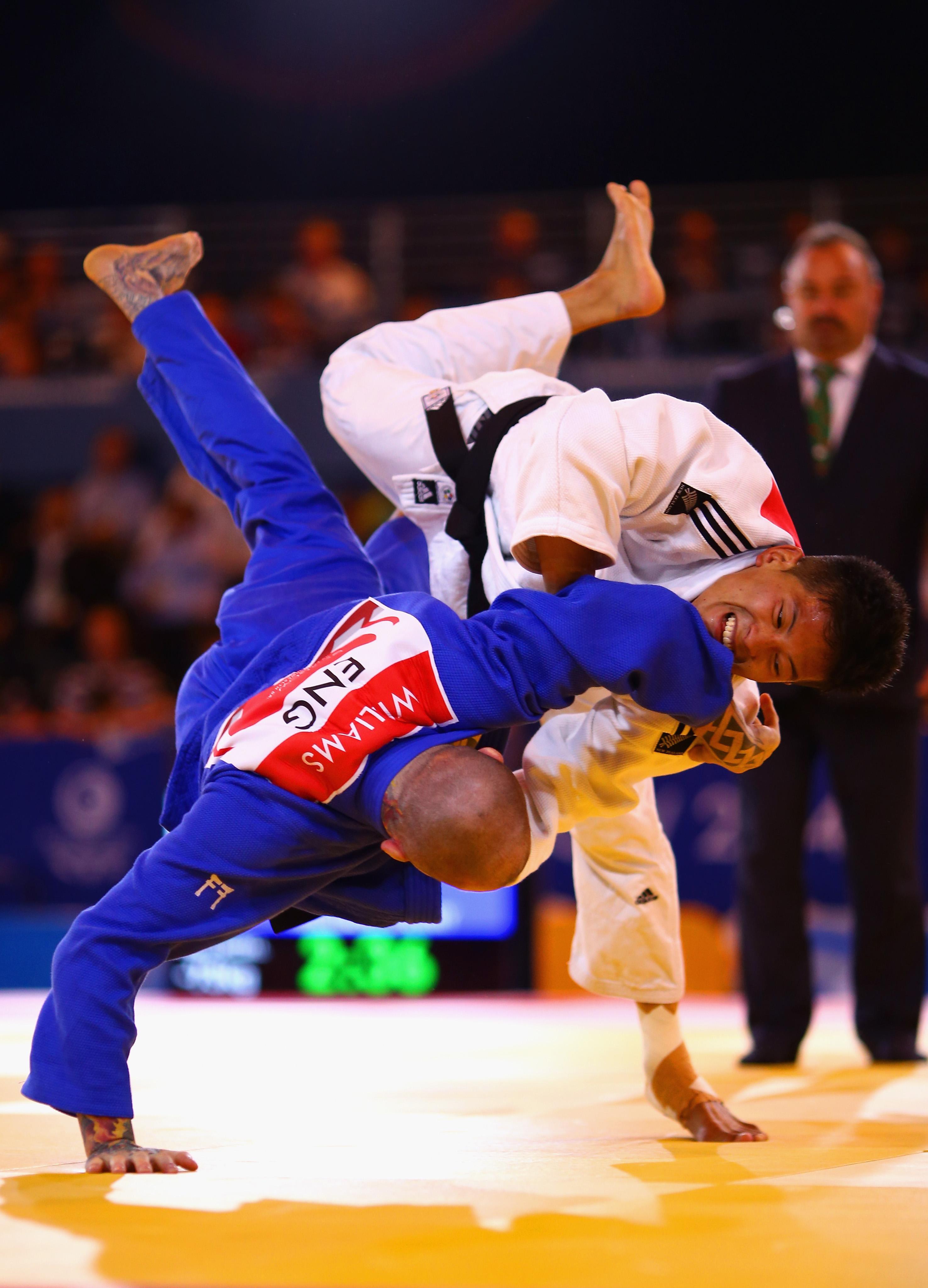 Two silvers in judo