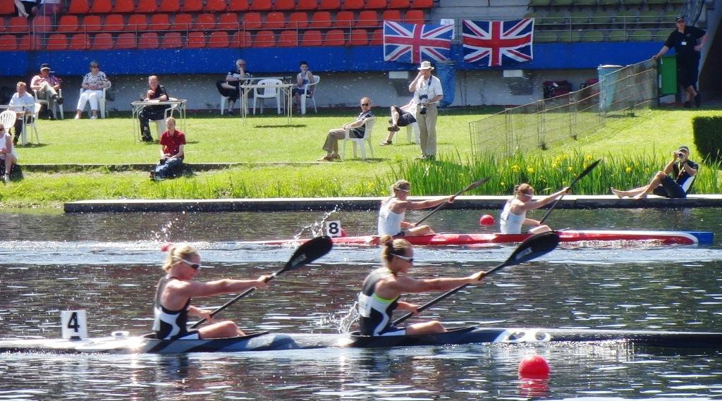 High level competition on second day at Canoe Sprint World Cup