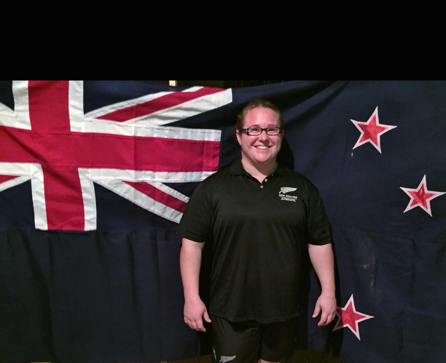TRACEY LAMBRECHS NAMED PACIFIC GAMES FLAG BEARER