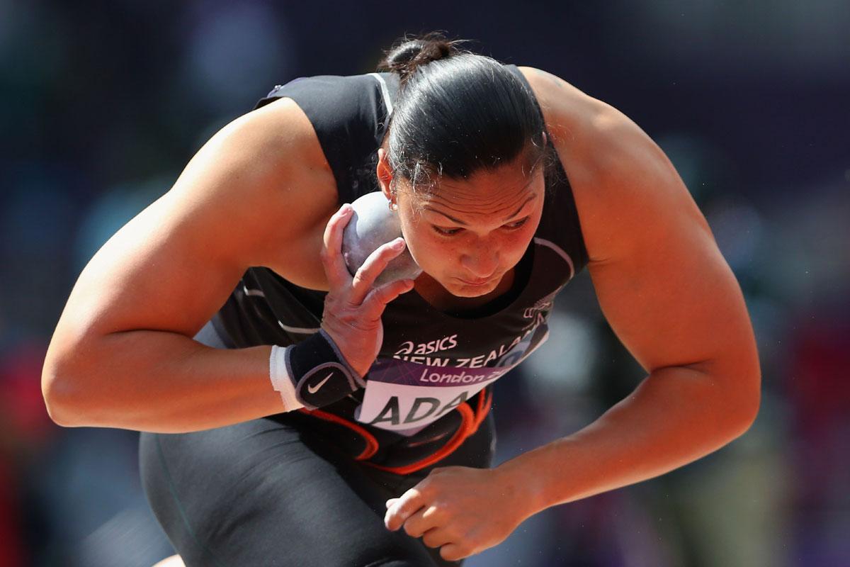 Adams into shot put final