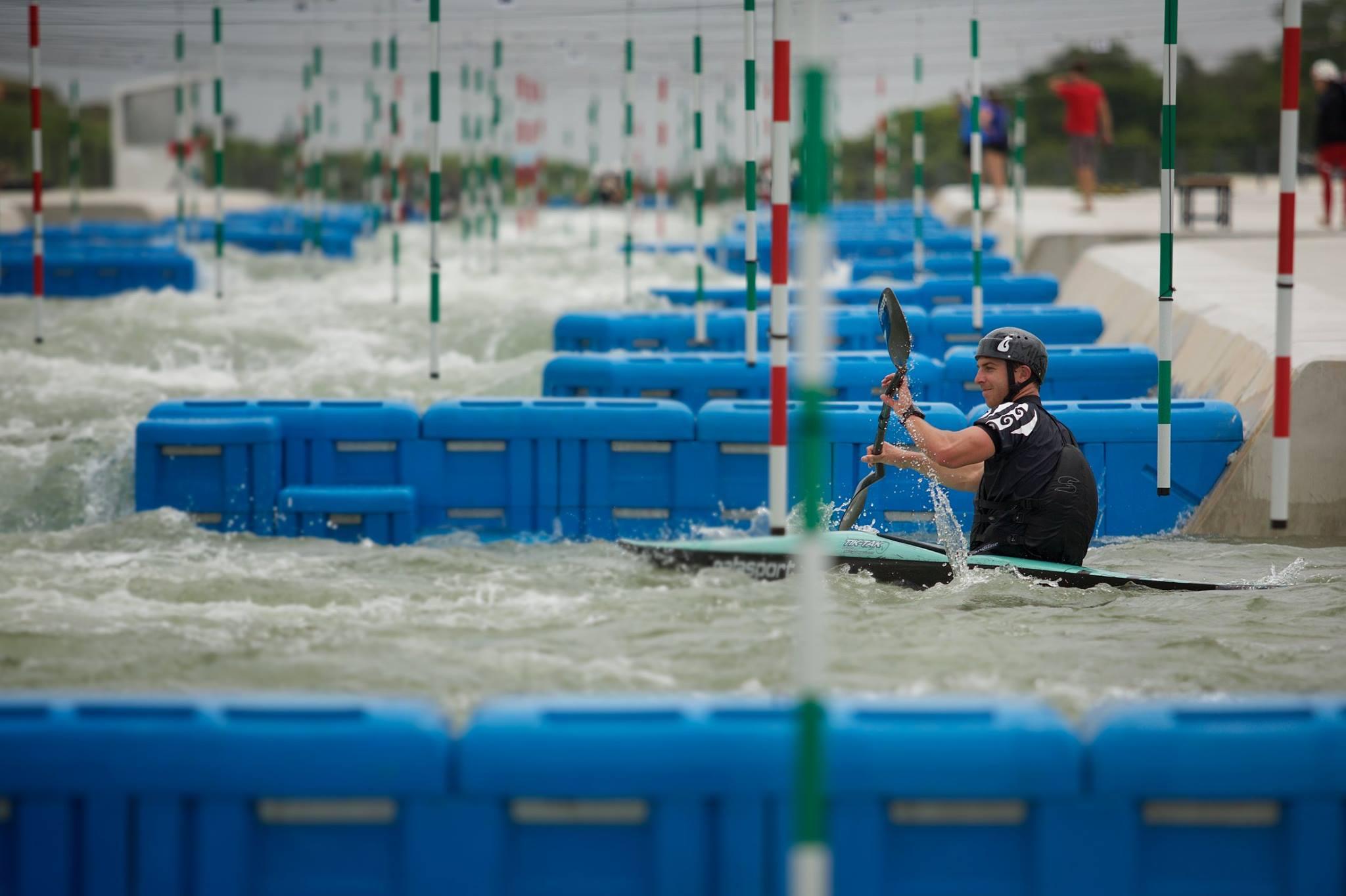 Top kayakers get Olympic sneak-peak