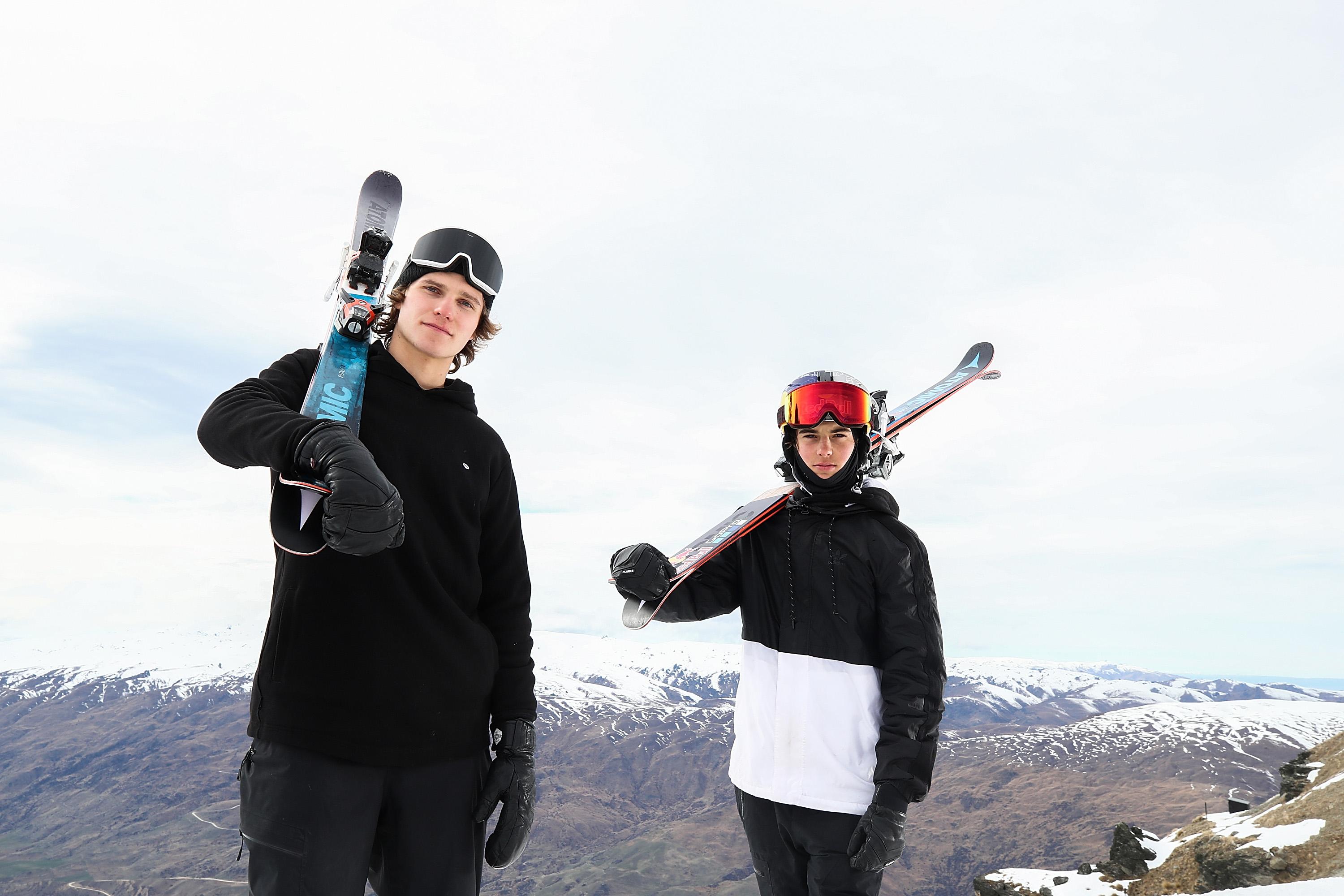 Brotherly competition drives freeskiiers Nico and Miguel Porteous