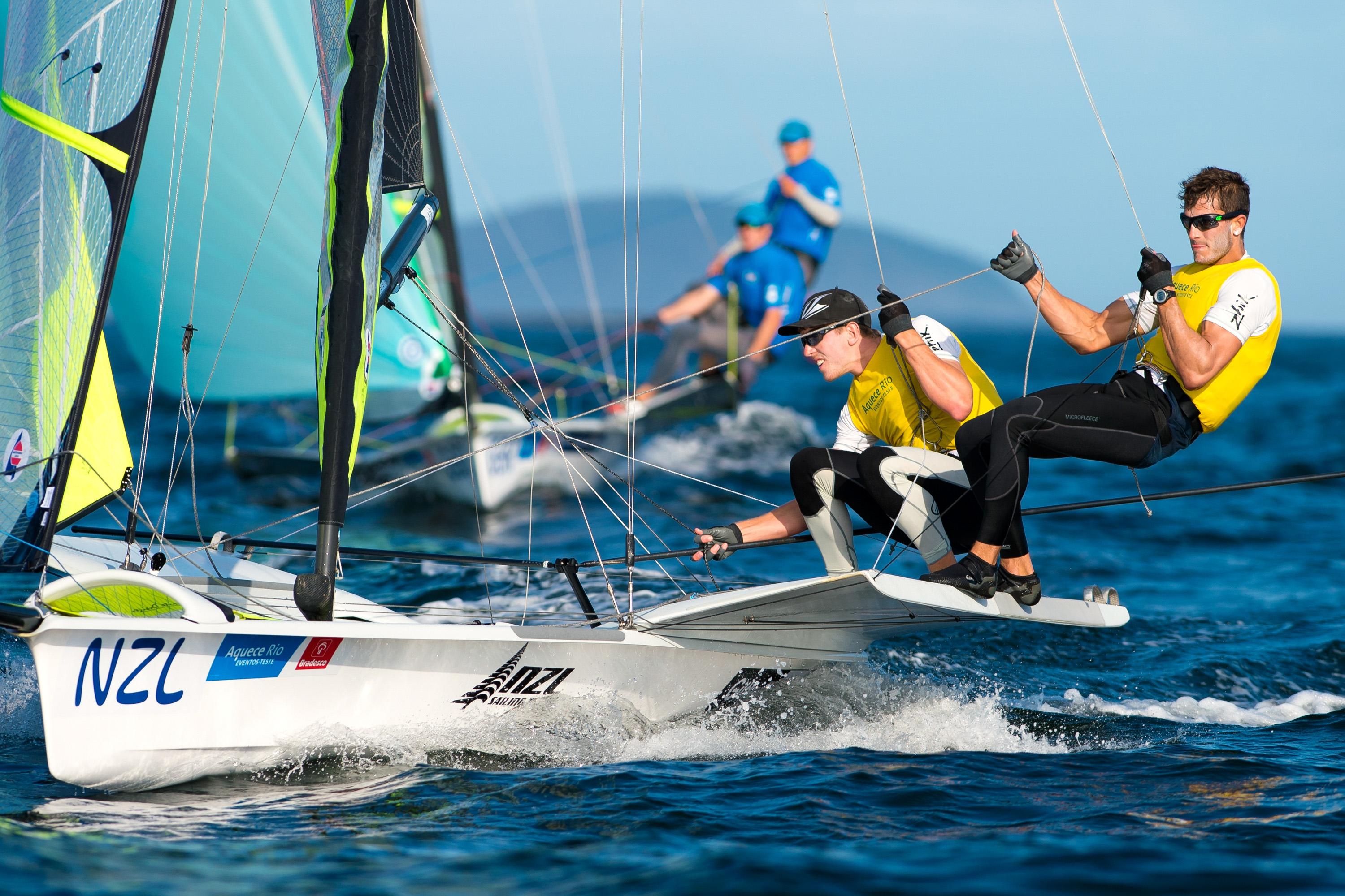 Pete Burling and Blair Tuke secure 4th consecutive #49er World Champs titles