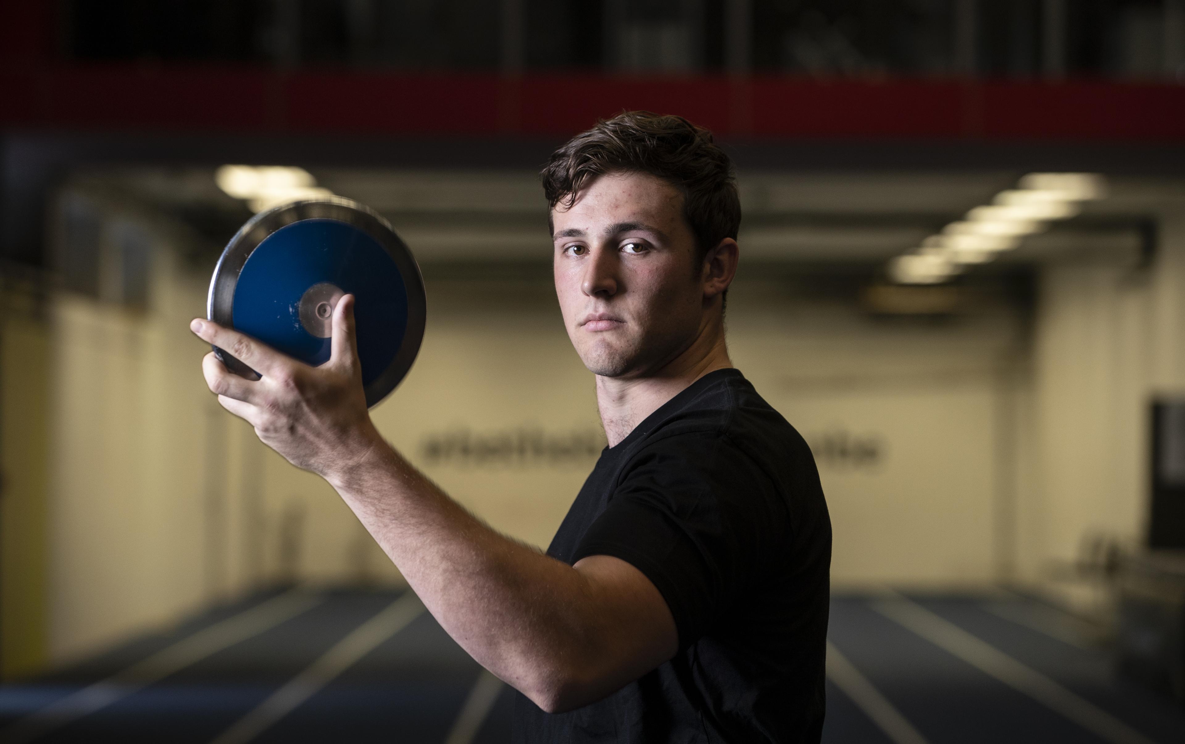 Connor Bell “I was still in nappies when Dame Valerie Adams made her Olympic debut, now I’m her teammate”