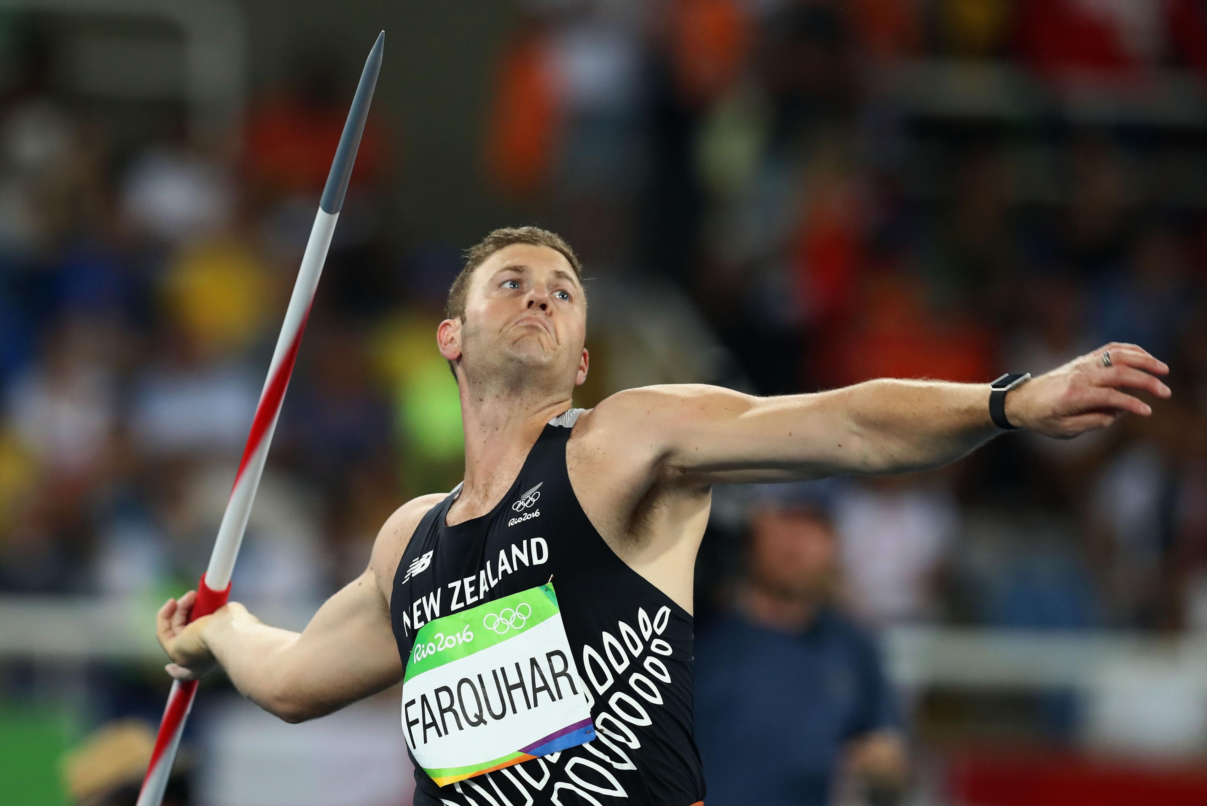 Farquhar comes up short in javelin