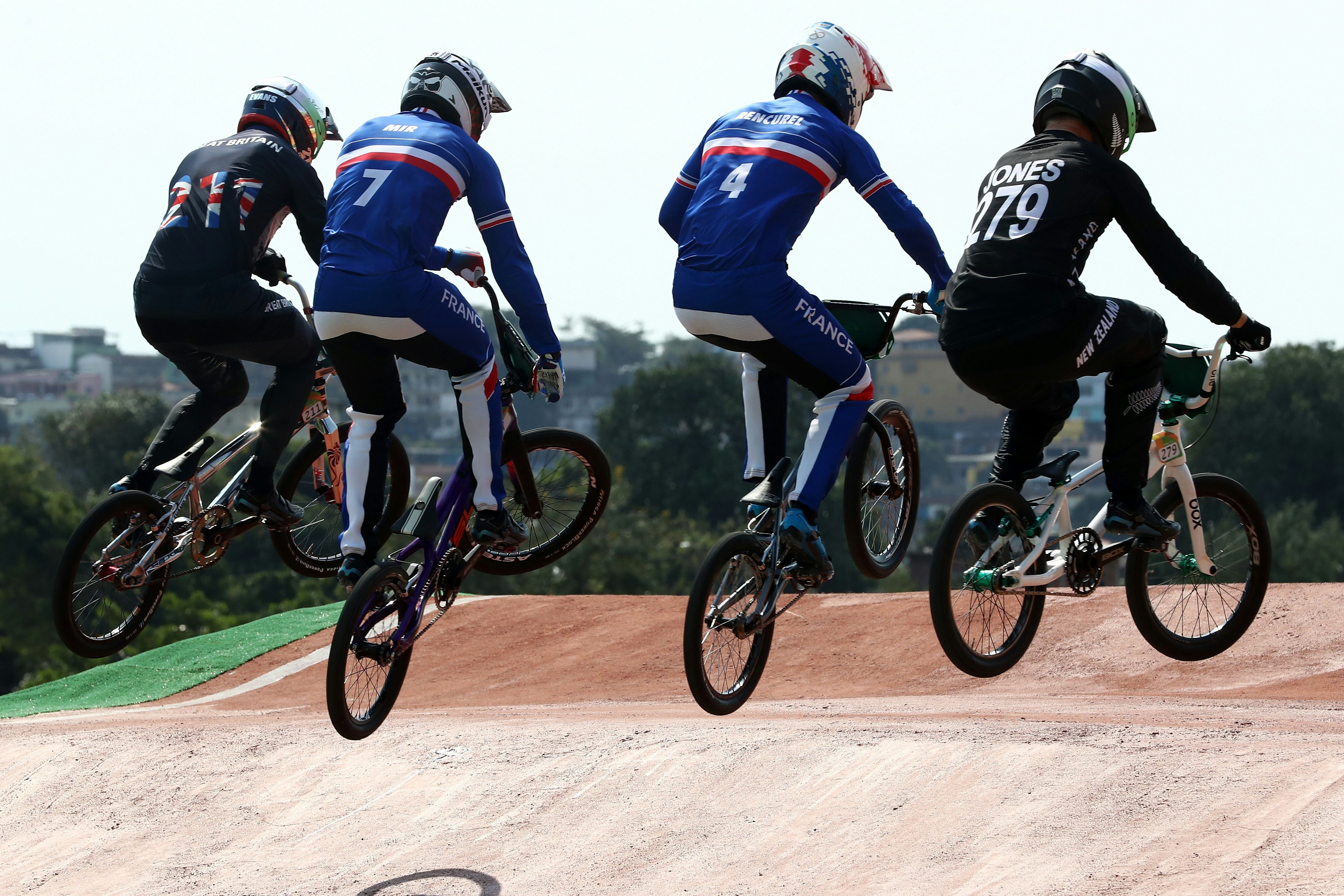 BMX rider strikes top form