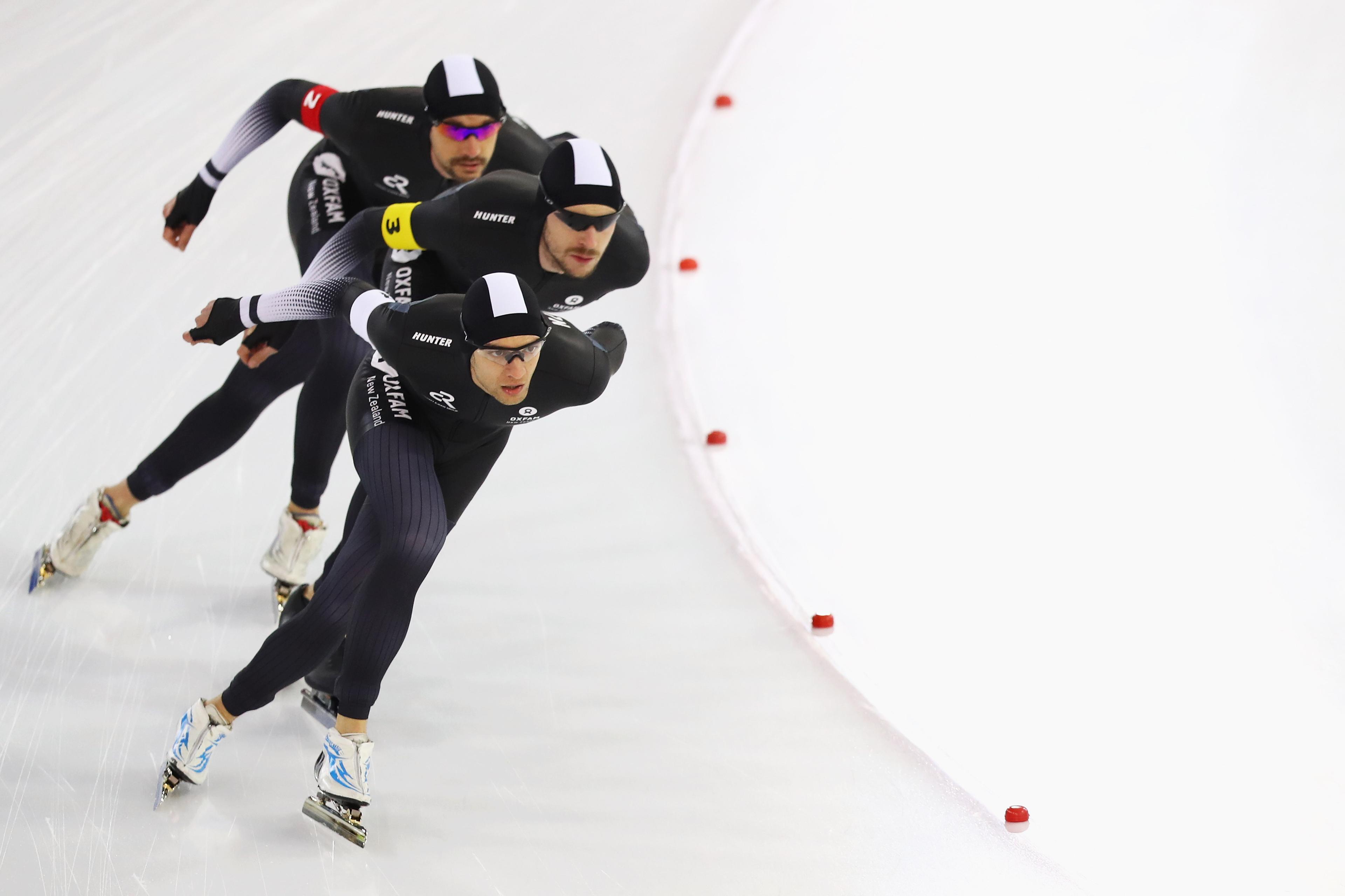 Ice speed skaters to make history for New Zealand