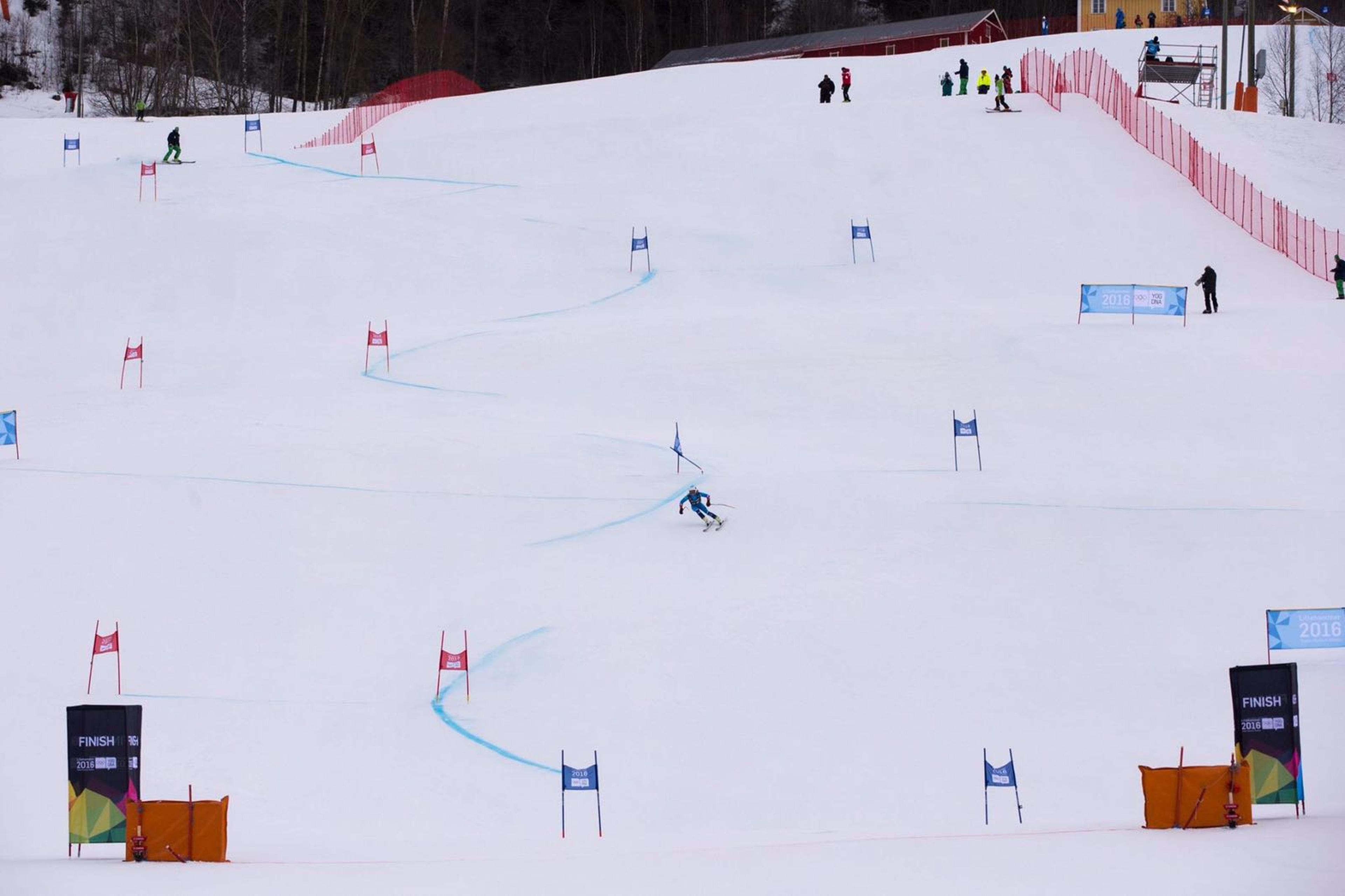 Ski Racing underway in Lillehammer