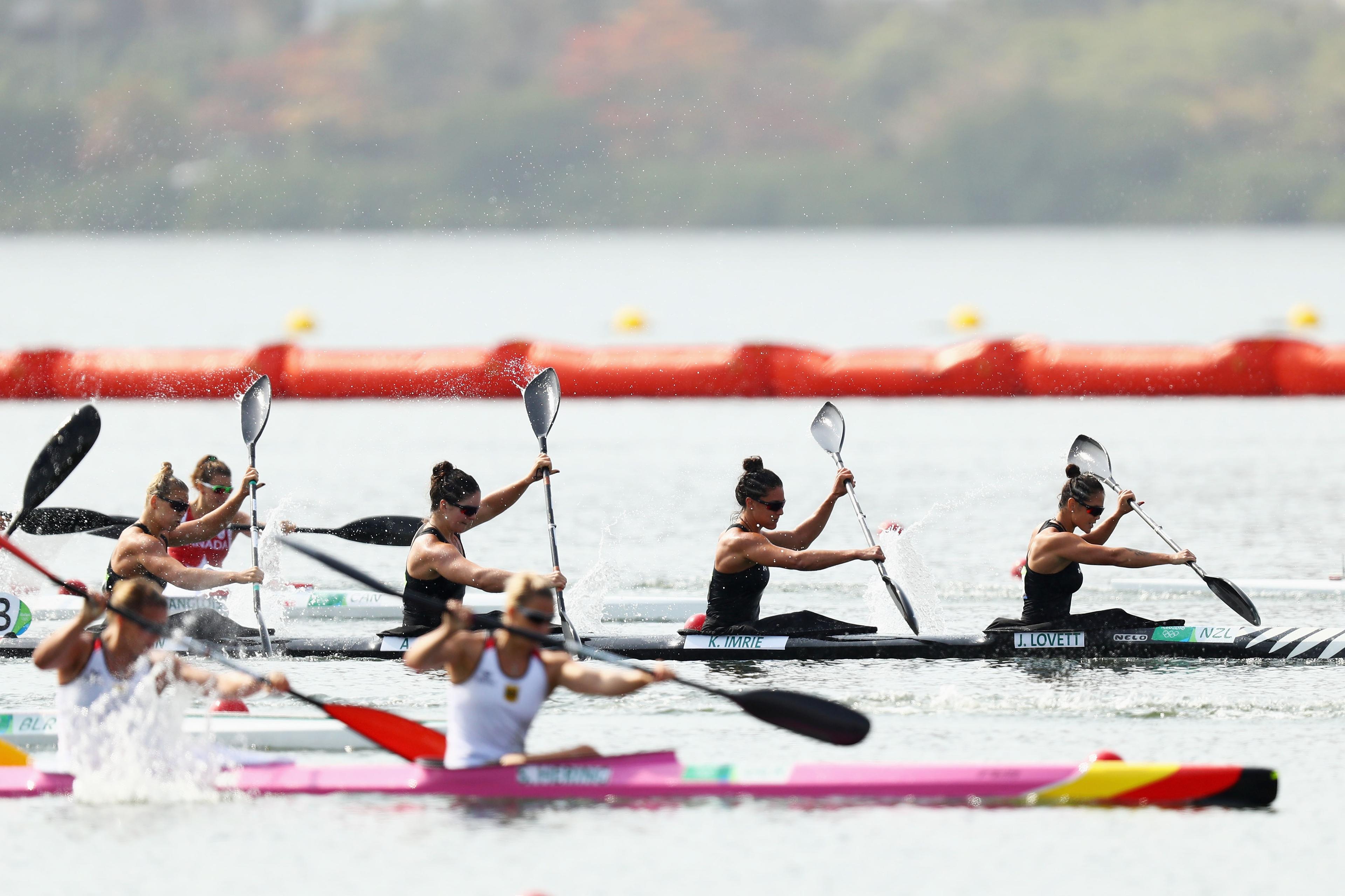 Kayak four place fifth