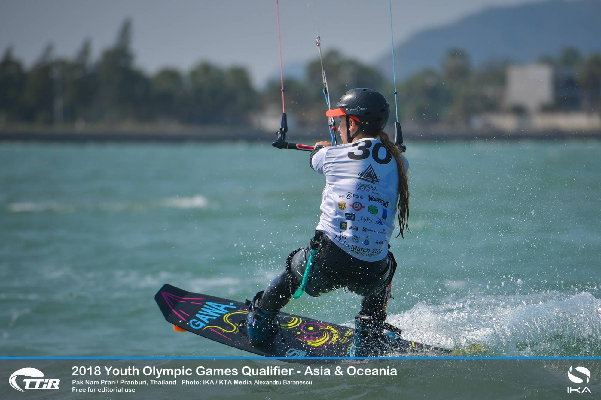 Kiteboarder and boardsailors selected for Youth Olympic Games