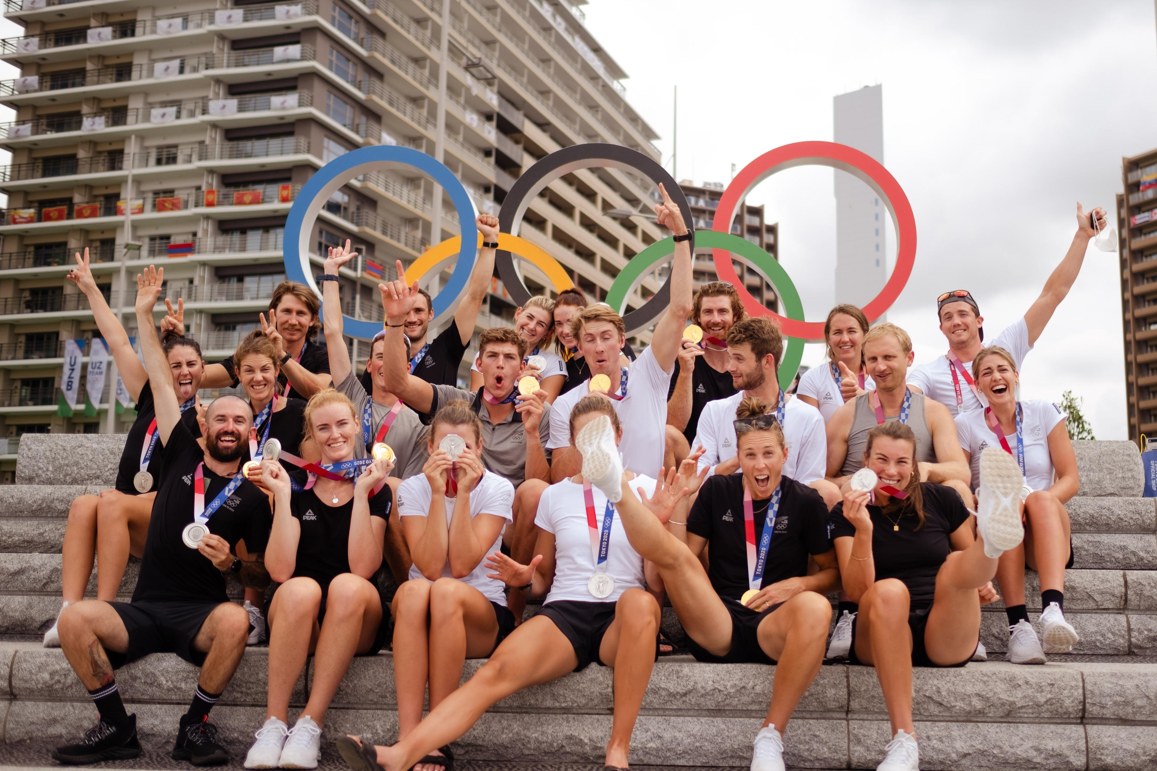 New Zealand Team celebrates most successful Olympic Games ever