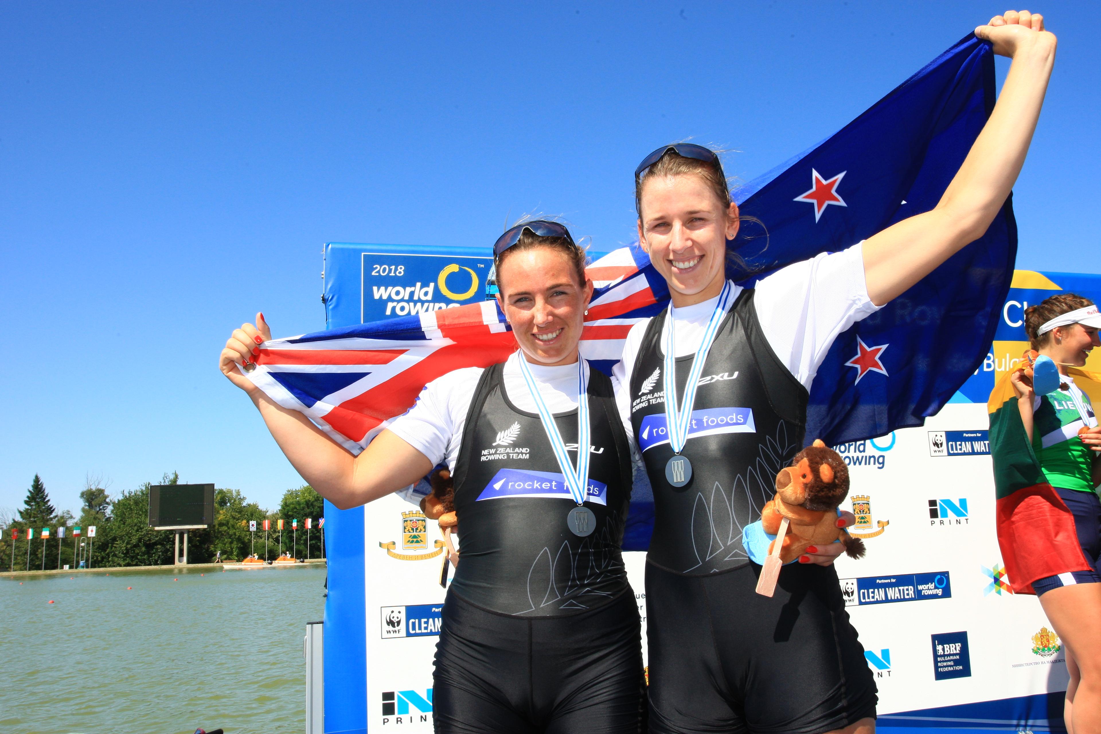 Three medals for Kiwi rowers at World Champs