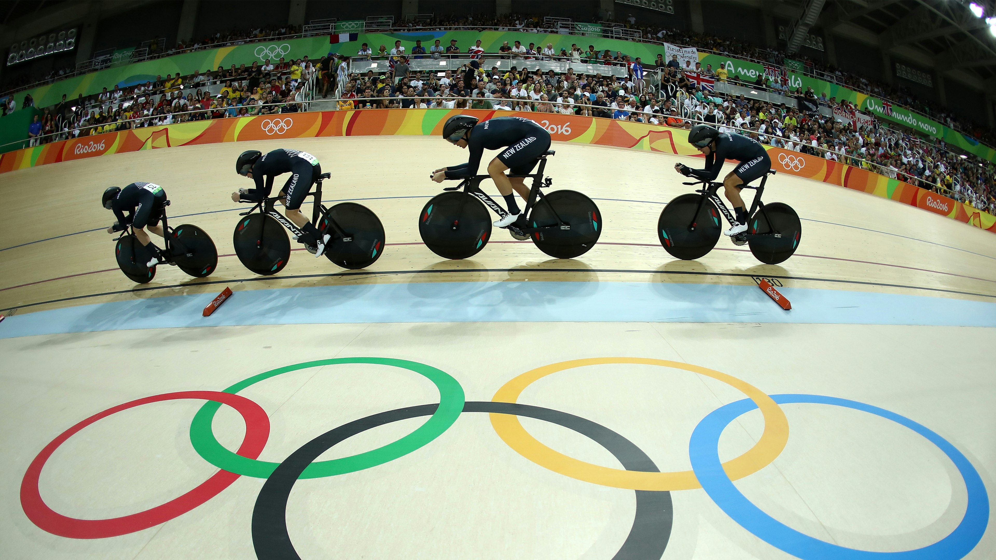 Fourth for women's team pursuit