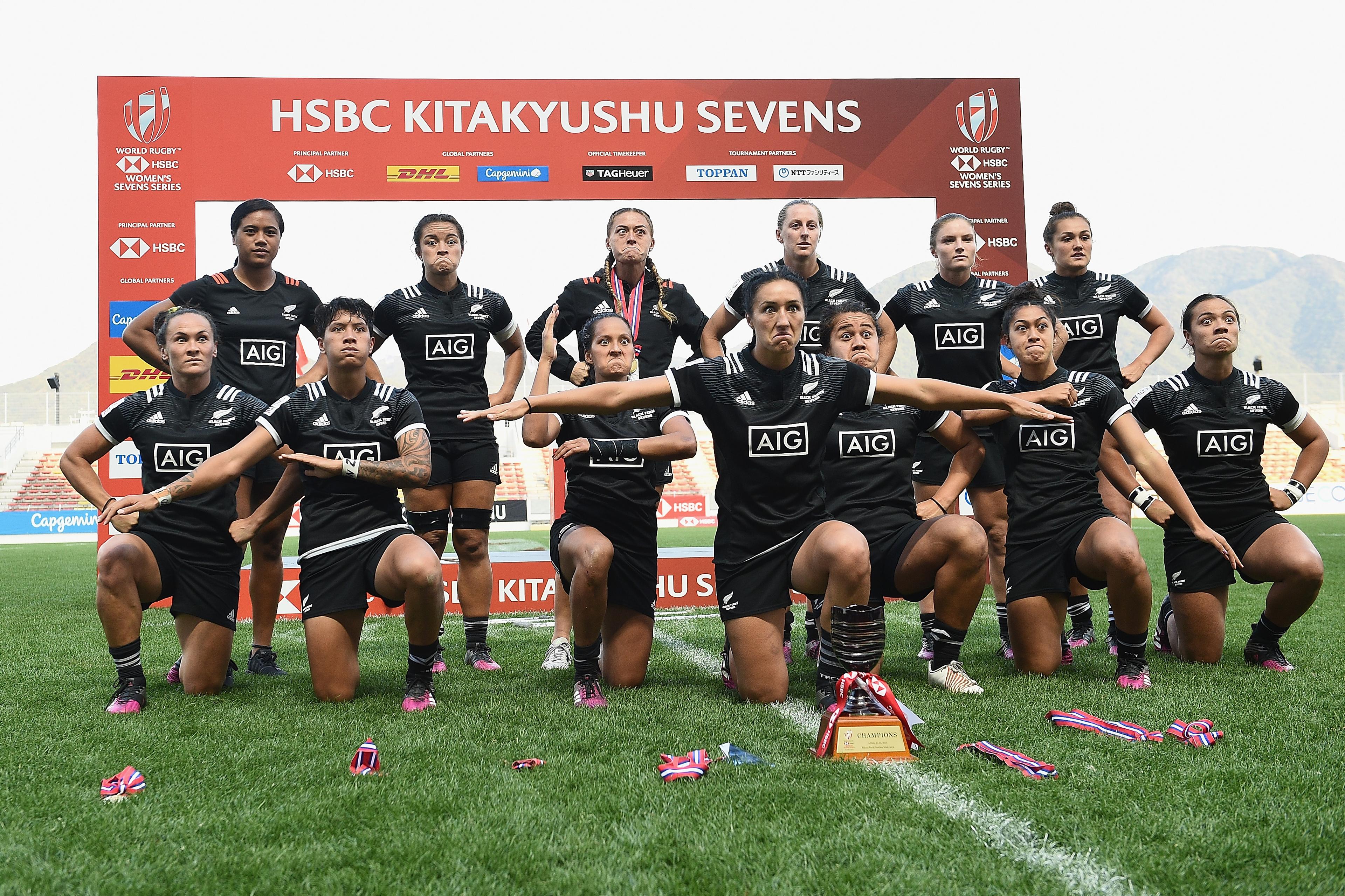 Black Ferns Sevens back up Commonwealth Games gold with emphatic World Sevens Series win