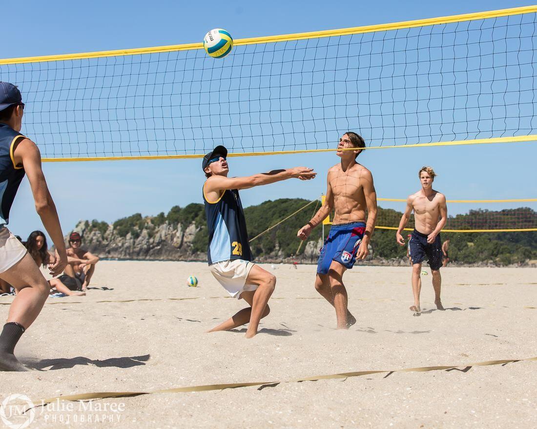 Age no barrier for Kiwi beach volleyballers at Commonwealth Youth Games