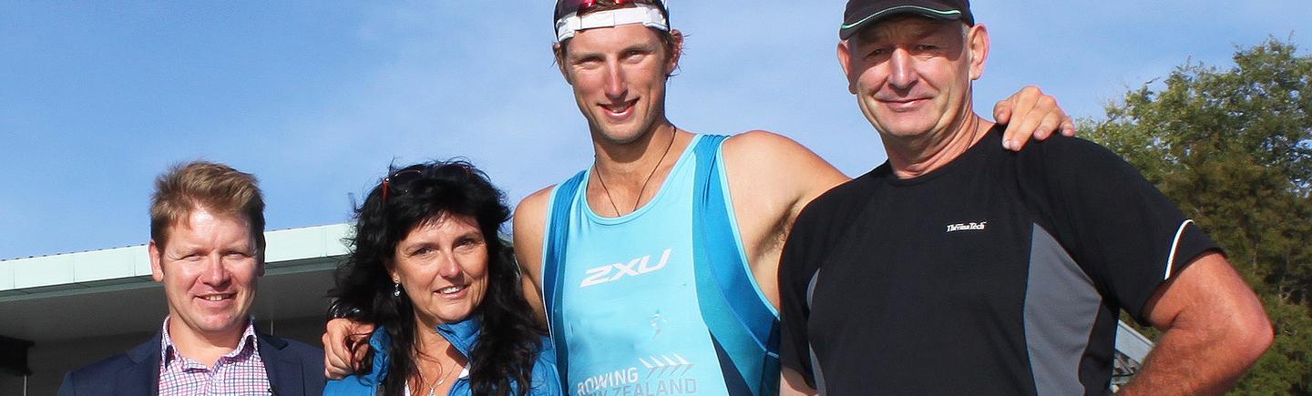 Volkswagen New Zealand sends Olympic rower’s family to Rio