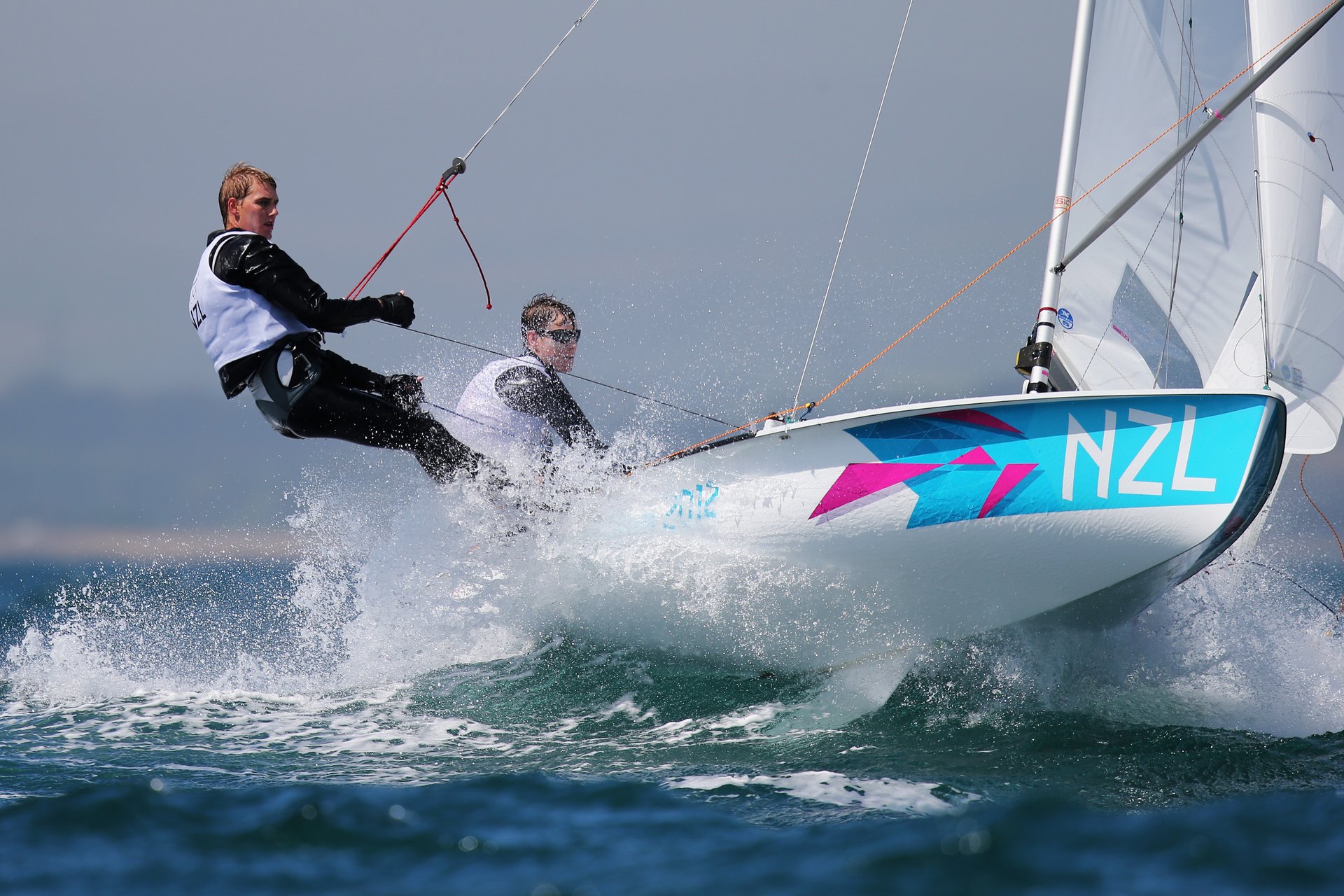 Men's 470 make strong Olympic debut