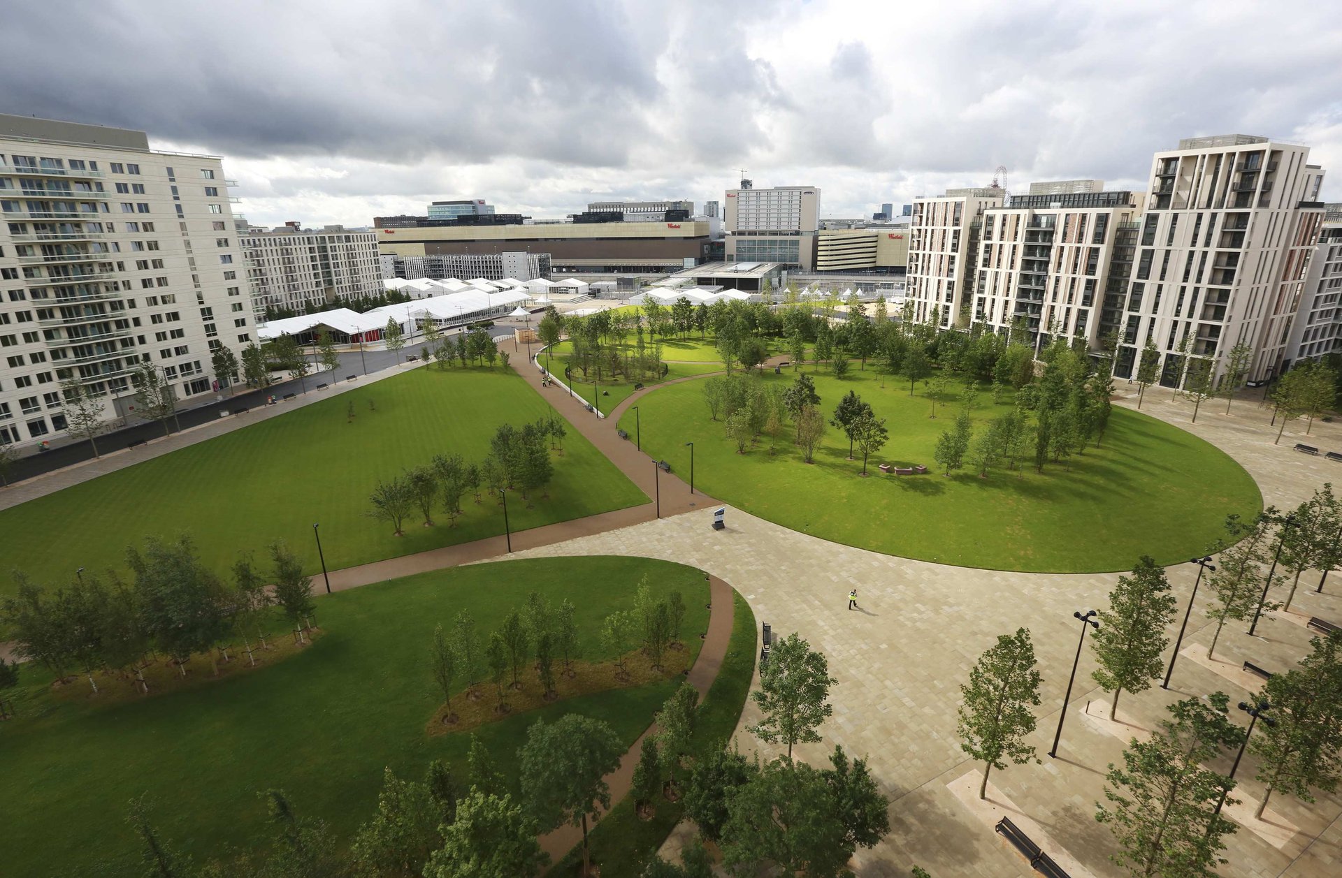 Olympic Village welcomes first guests