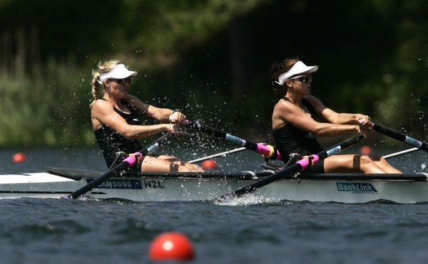 World best time for lightweight double sculls