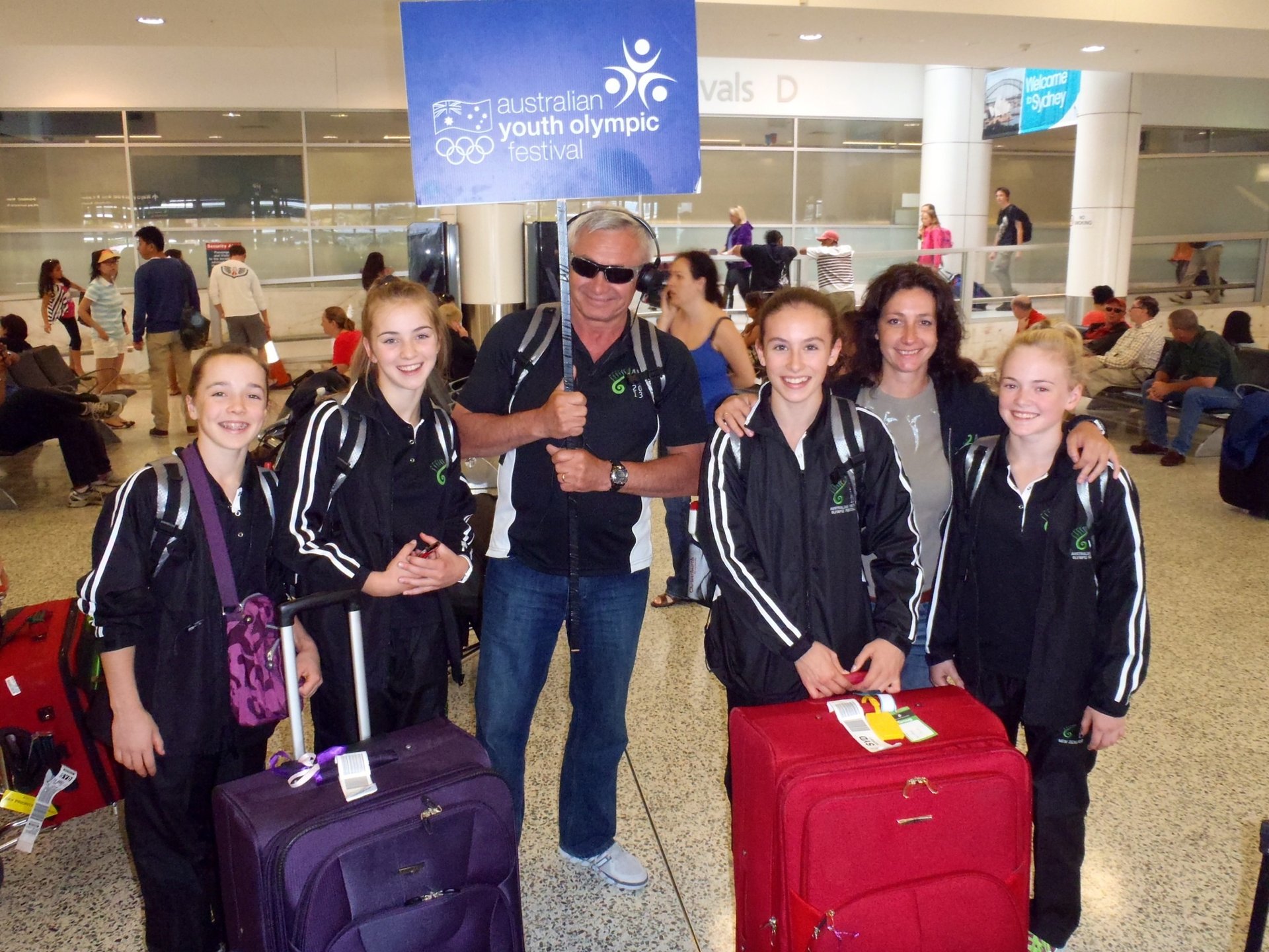 NZ team arrive ahead of Sydney Youth Games