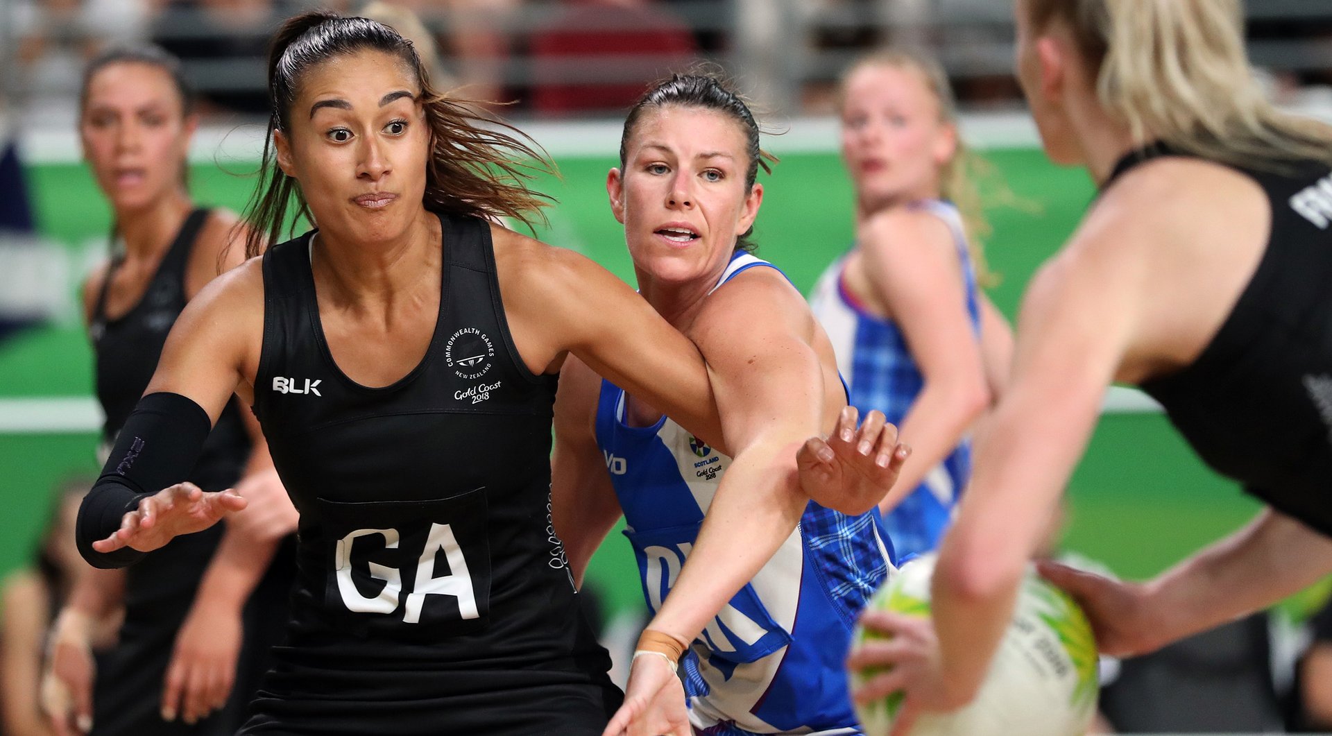 Dominant win for netballers 