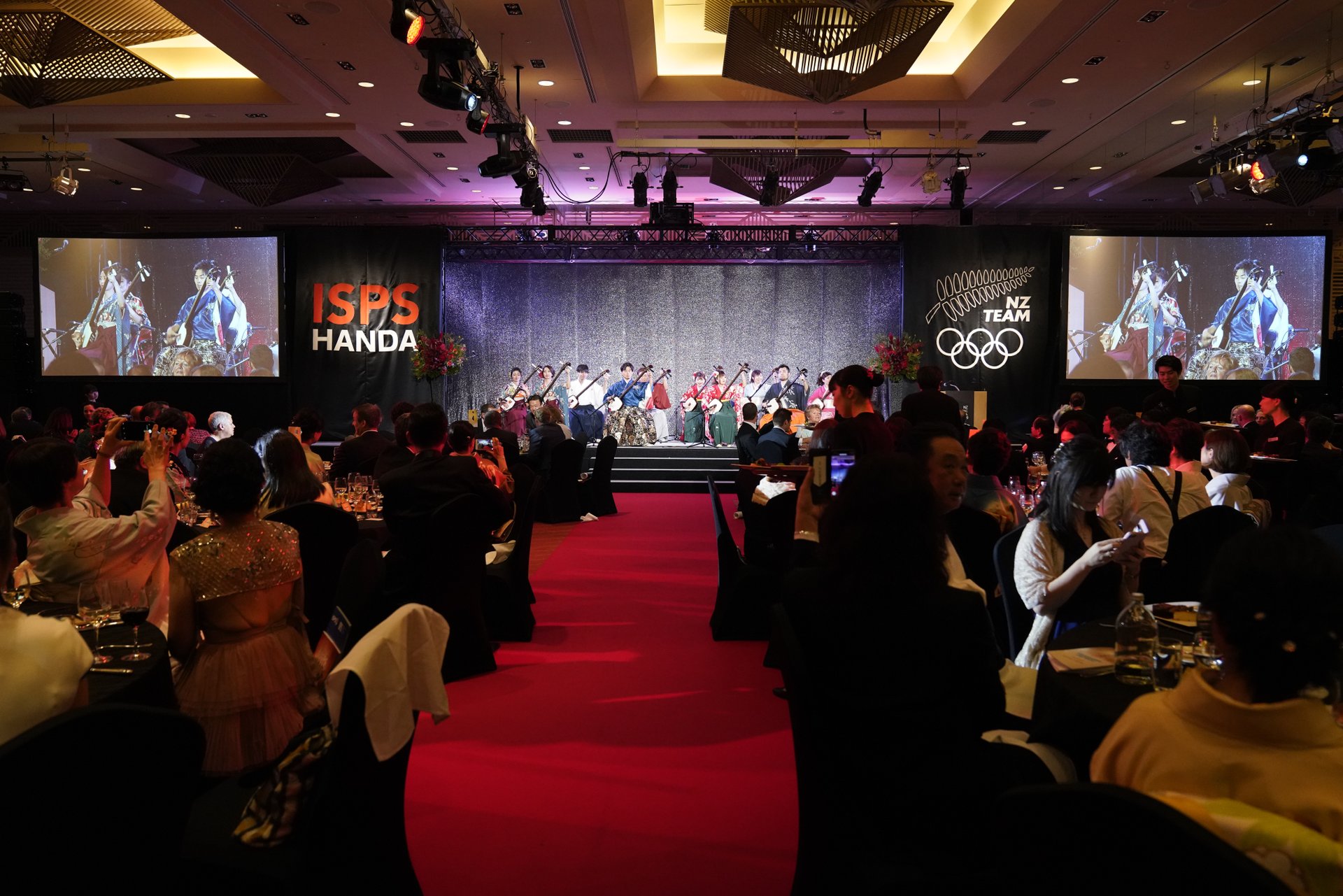 New Zealand Olympic Gala in Tokyo celebrates New Zealand’s handing of baton from the Rugby World Cup to Tokyo 2020 Olympic Games