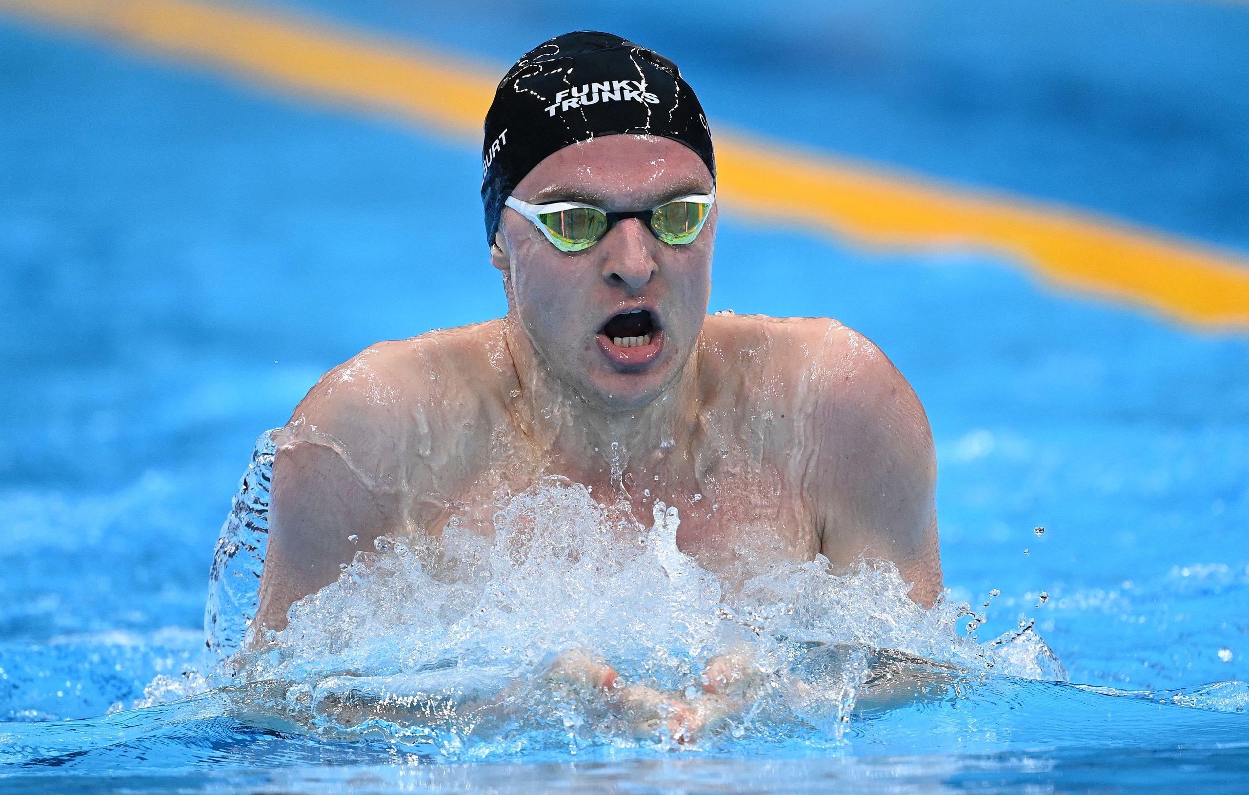 Clareburt eighth in swim final