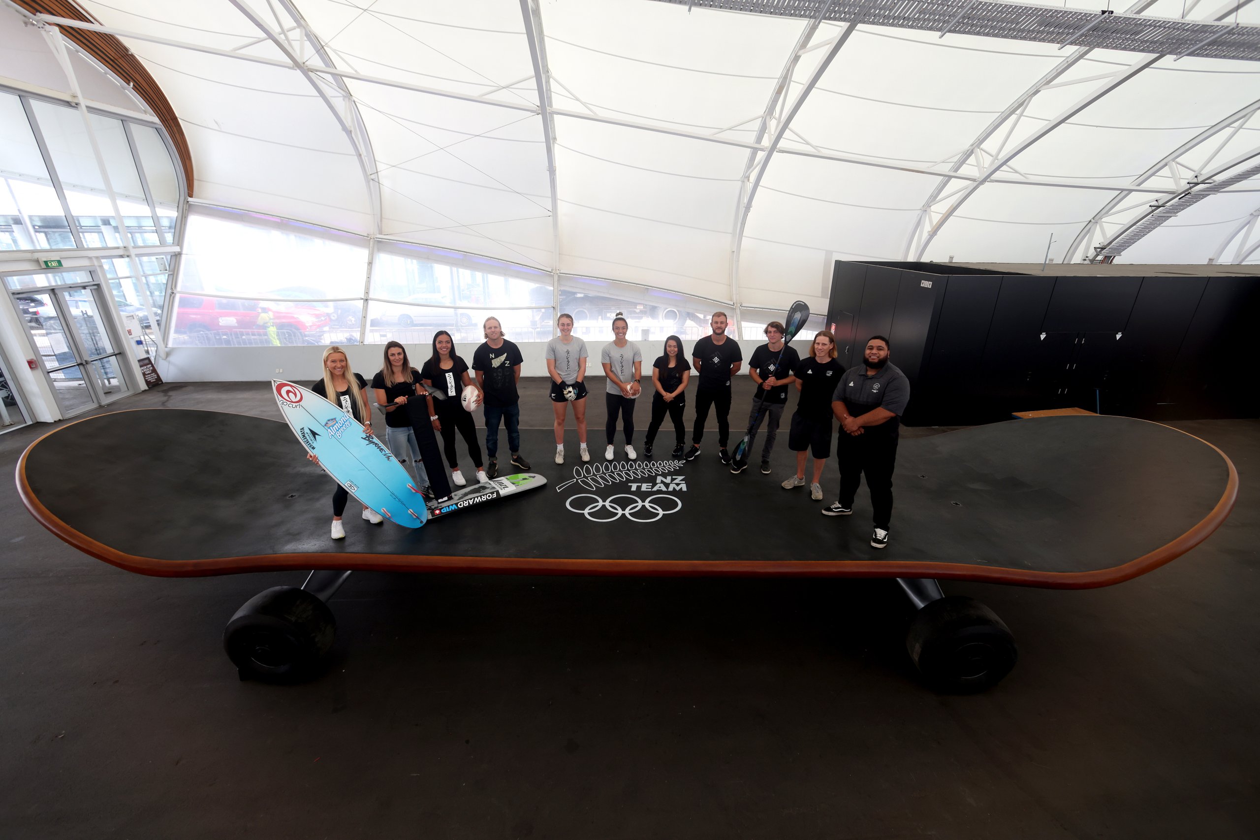 New Zealand Team marks 100 days until Tokyo, calls for Kiwis to Get on Board 