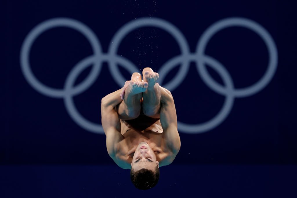 Diver proud of his eighth placing