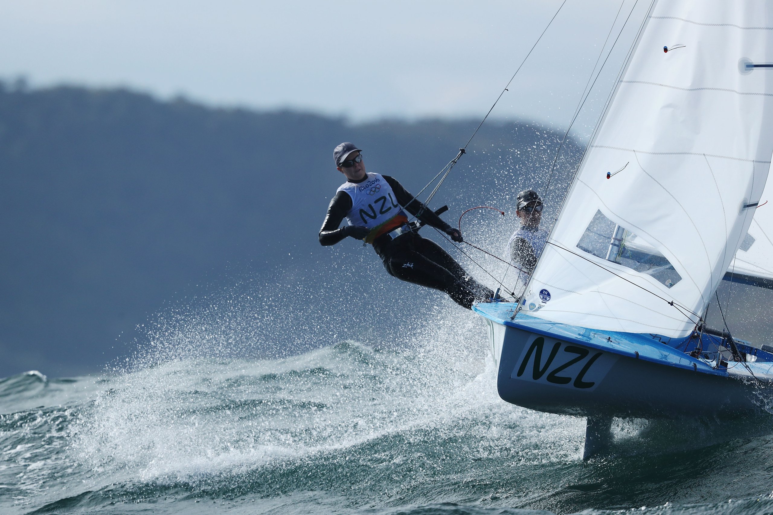 Aleh and Powrie back in front