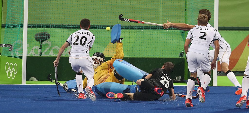 Hockey men have tight battle with Germany