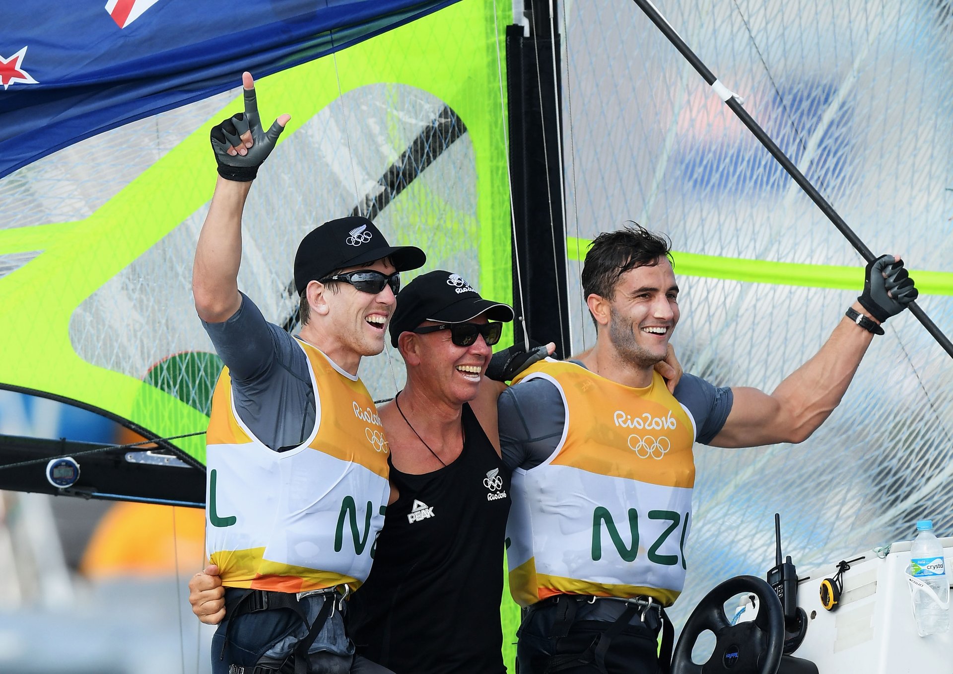 Medal rush for sailors