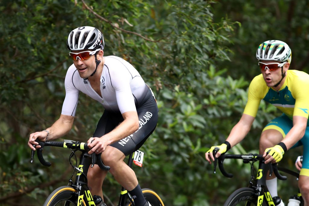 Road men just out of the medals