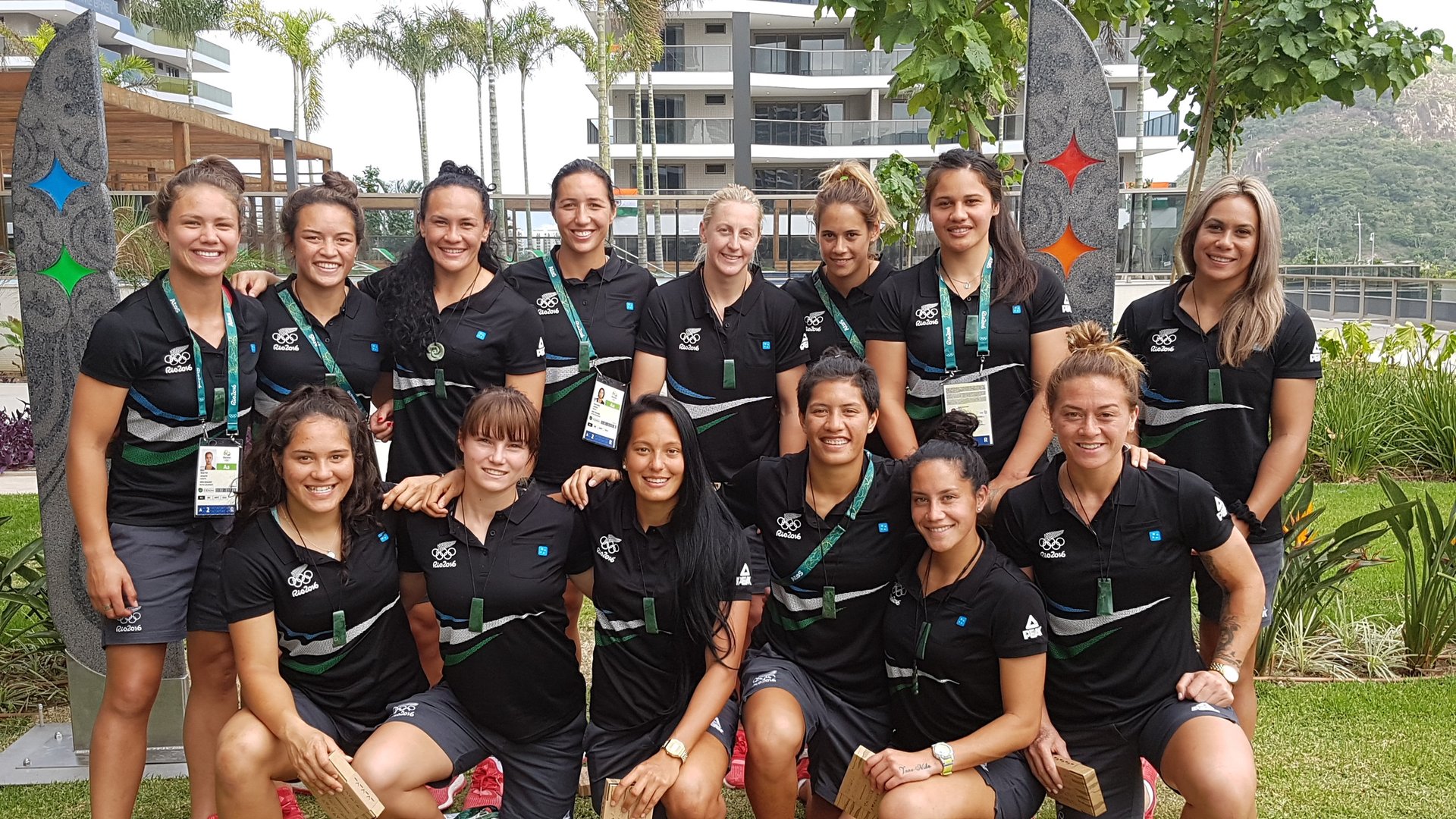 Powerful welcome for Kiwi Team arrivals in Rio