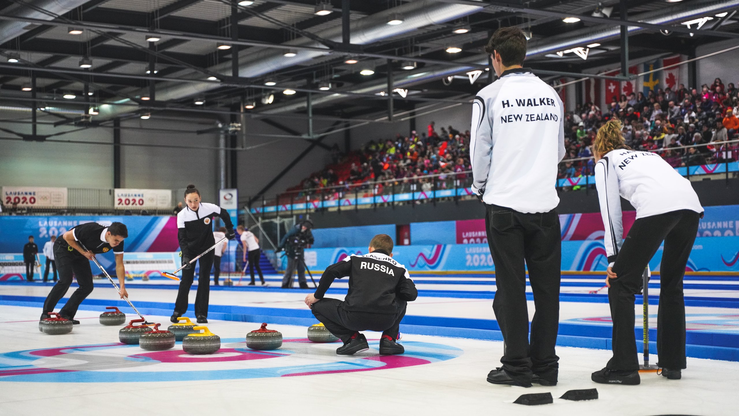 New Zealand Curling Team narrowly misses out on medal at Lausanne 2020